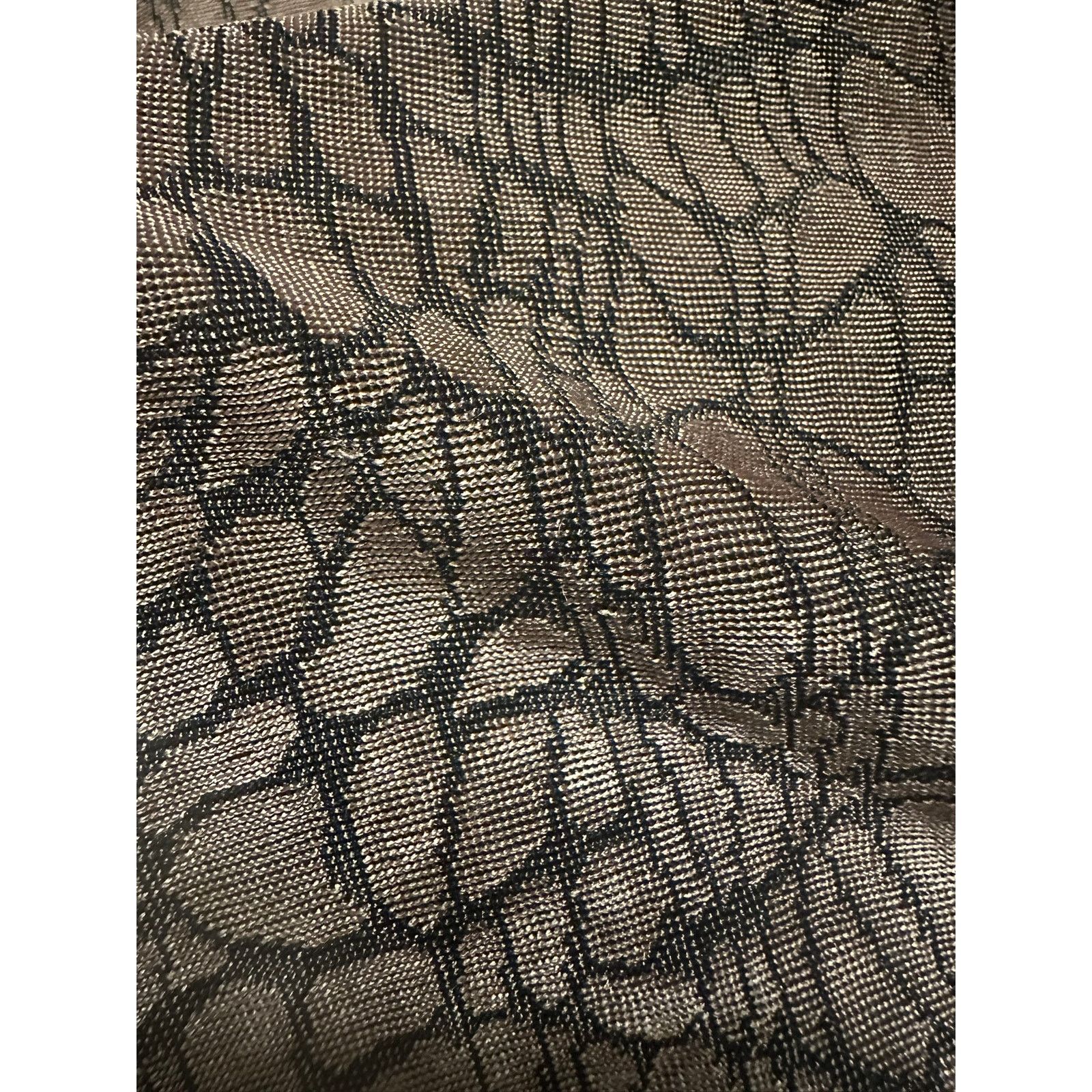 Chicos Vintage 90s Metallic Bronze Snakeskin Maxi Skirt - Small Size 26" / US 2 / IT 38 - 2 Thumbnail