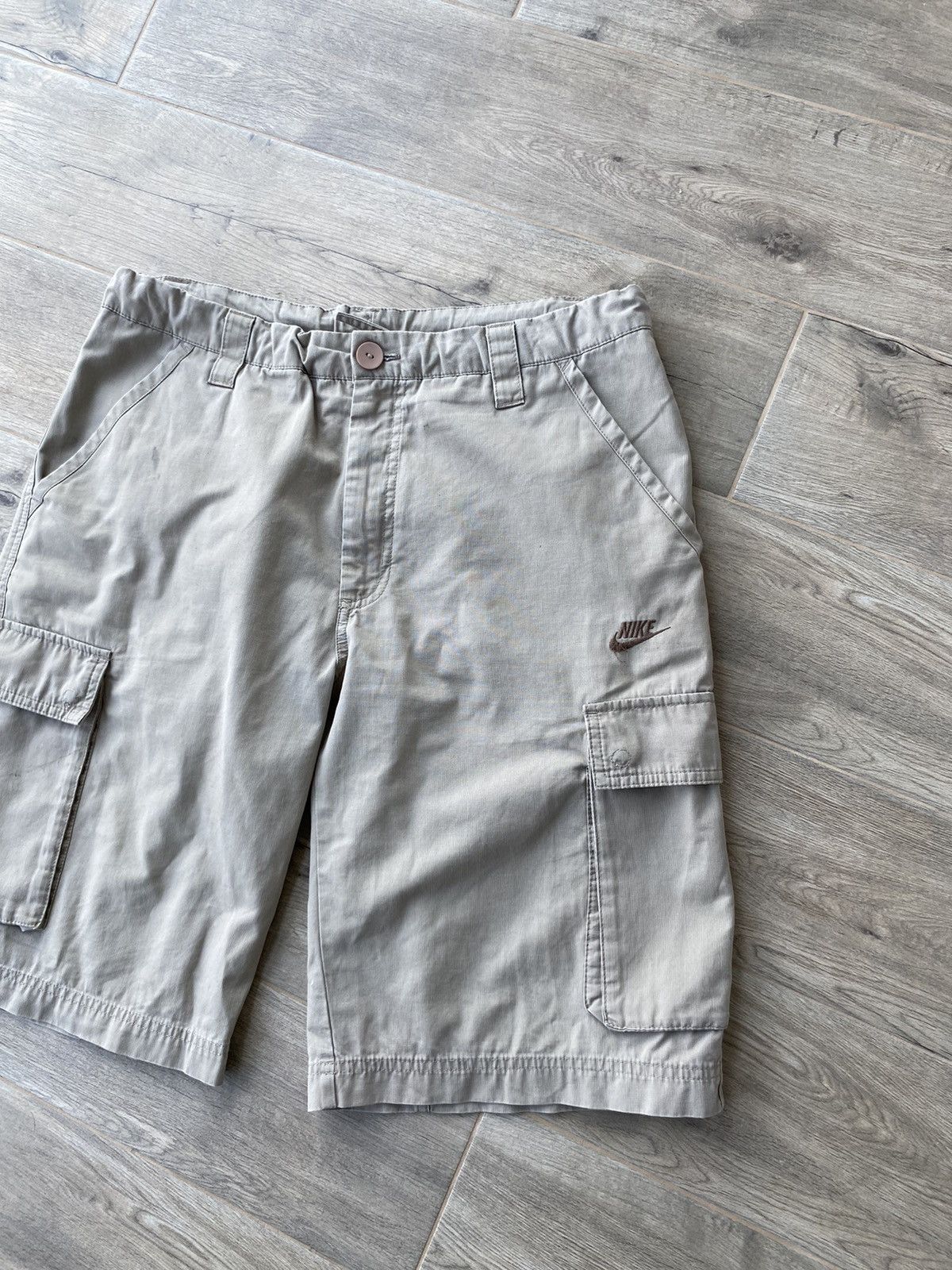 Nike × Vintage Nike Vintage Cargo Shorts Size US 32 / EU 48 - 5 Thumbnail