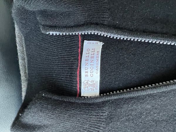 Brunello Cucinelli Cashmere Half Zip Sweater | Grailed