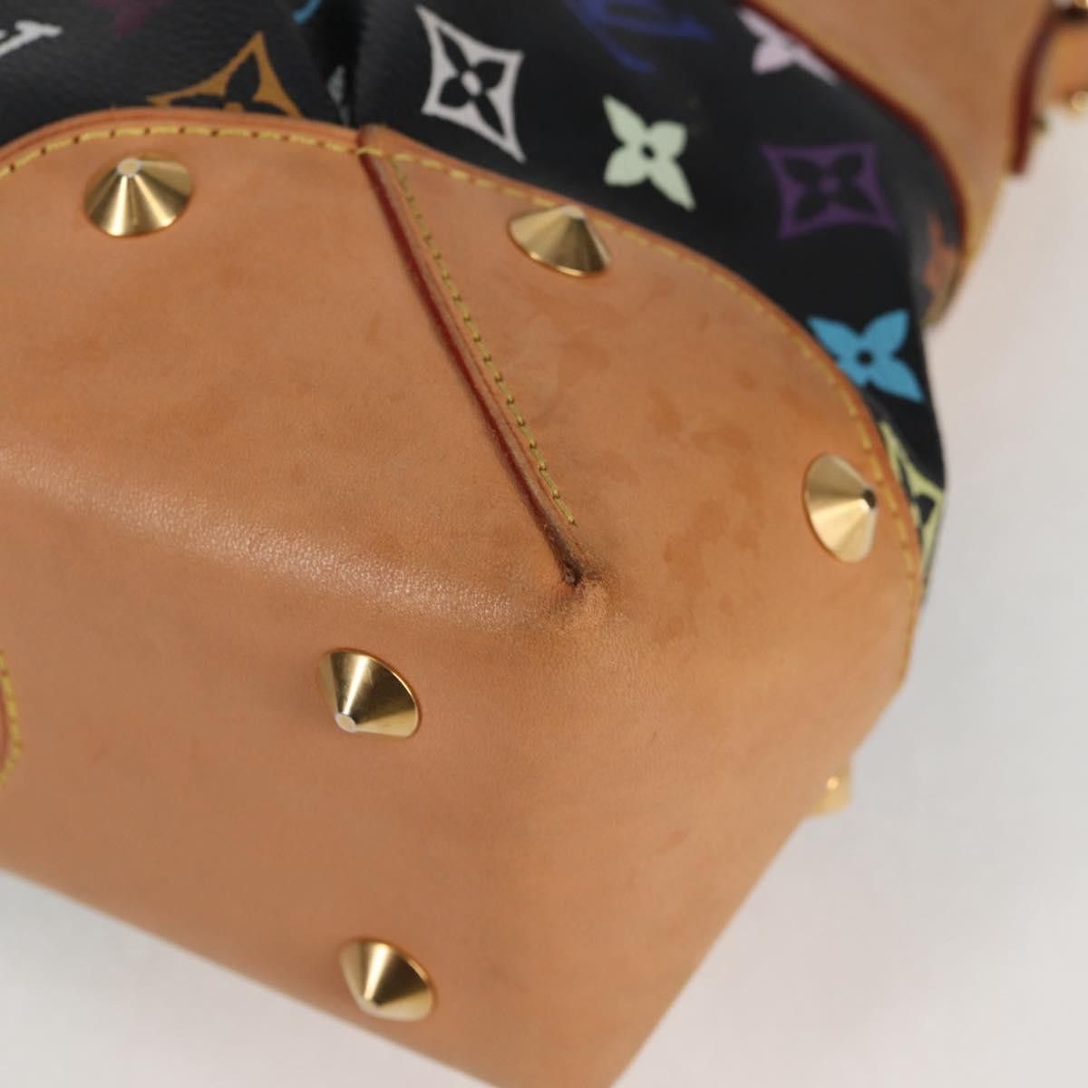 Louis Vuitton LOUIS VUITTON Monogram Multicolor Judy MM Bag Black M40256 Size ONE SIZE - 14 Thumbnail
