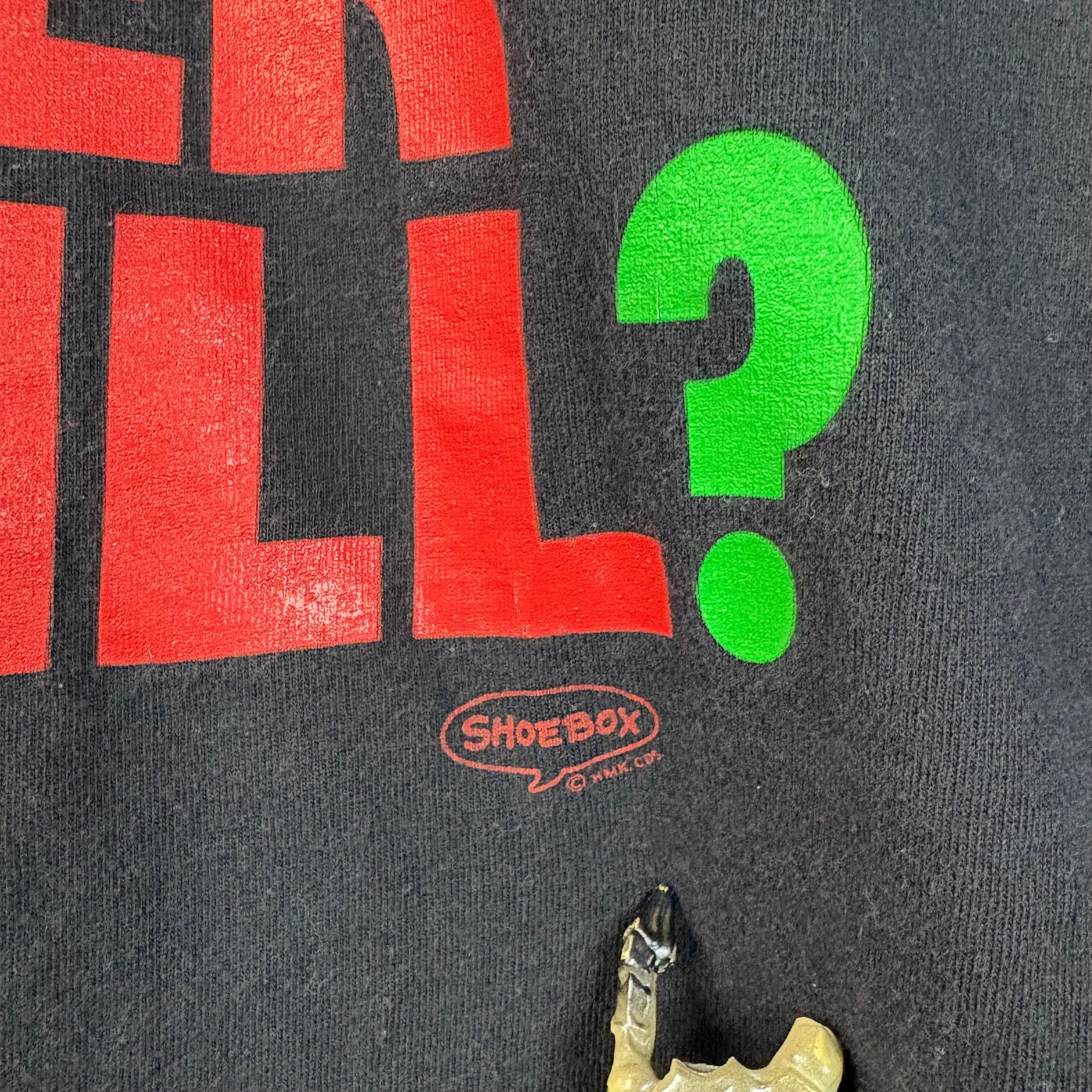 Vintage Vintage 90s Shoebox Hallmark "I'm Lost Which Way..." Tee Size US XL / EU 56 / 4 - 2 Thumbnail