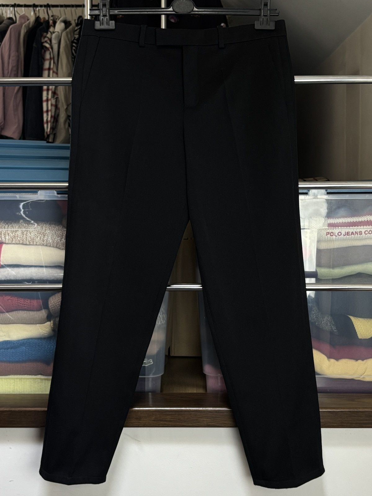 Designer × Loewe Loewe Luxury Wool Pants Size 34" / US 12 / IT 48 - 2 Thumbnail