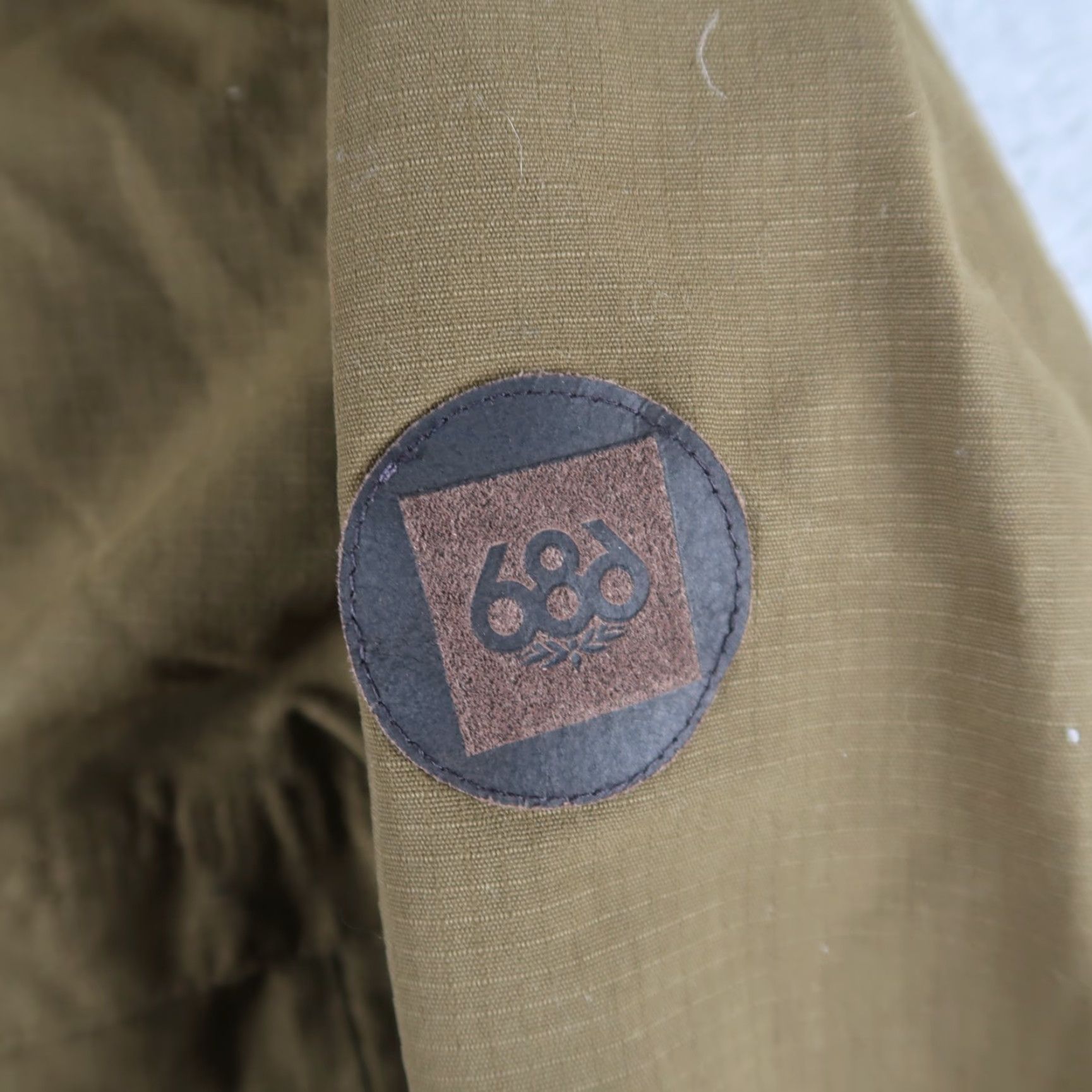 686 Womens 686 Parklan Infidry 15,000mm Parka Jacket S Olive Green Insulated Zip Long Sleeve Waterproof Winter 686 Parka Womens Jacket Size S Size S / US 4 / IT 40 - 4 Thumbnail