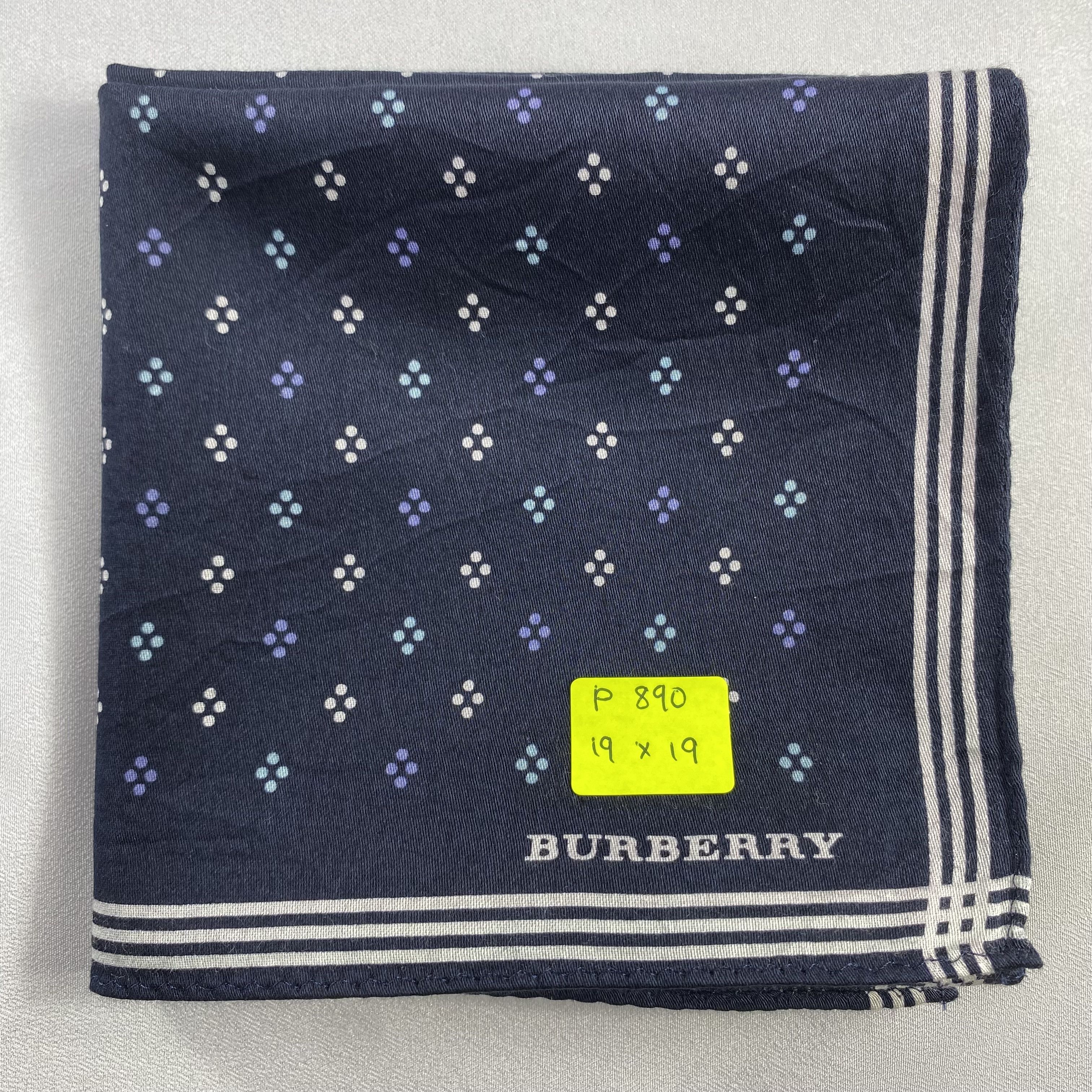 Burberry × Vintage Burberry Handkerchief / Neckerchief / Bandana-P890 Size ONE SIZE - 5 Thumbnail