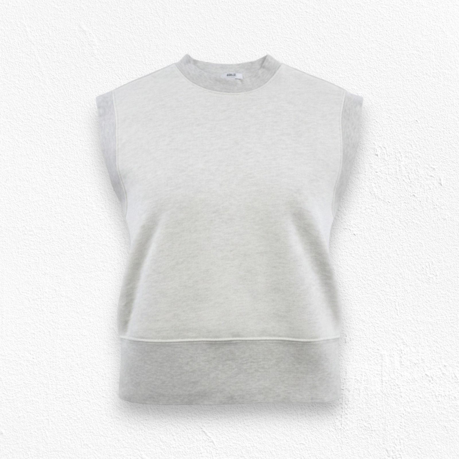 Agolde AGOLDE Simone Sleeveless Sweatshirt Gray Vest Size Medium Size M / US 6-8 / IT 42-44 - 1 Thumbnail