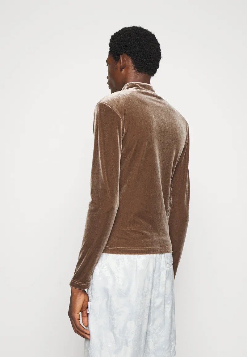 Han Kjobenhavn !DS! SS22 Han Kjobenhavn Half Zip Sharp Brown Long sleeve Size US M / EU 48-50 / 2 - 6 Thumbnail