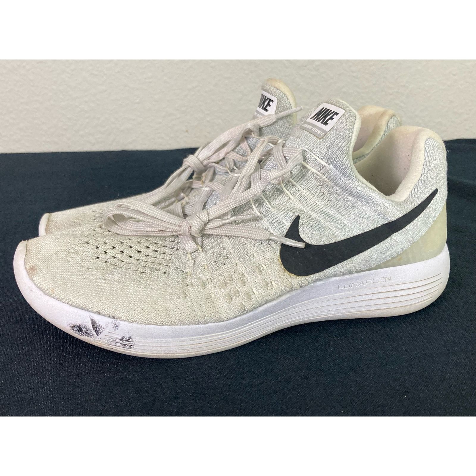 Nike Nike Women's Lunarepic Flyknit 2 Gray Running Shoes Sz 8 Size US 8 / IT 38 - 5 Thumbnail