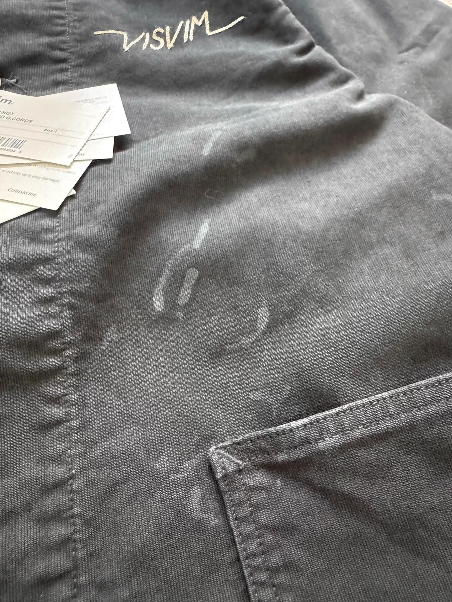 Visvim VISVIM 25AW COVERALL DMGD G.CORDS Black Fil Limited Edition Size US S / EU 44-46 / 1 - 4 Thumbnail
