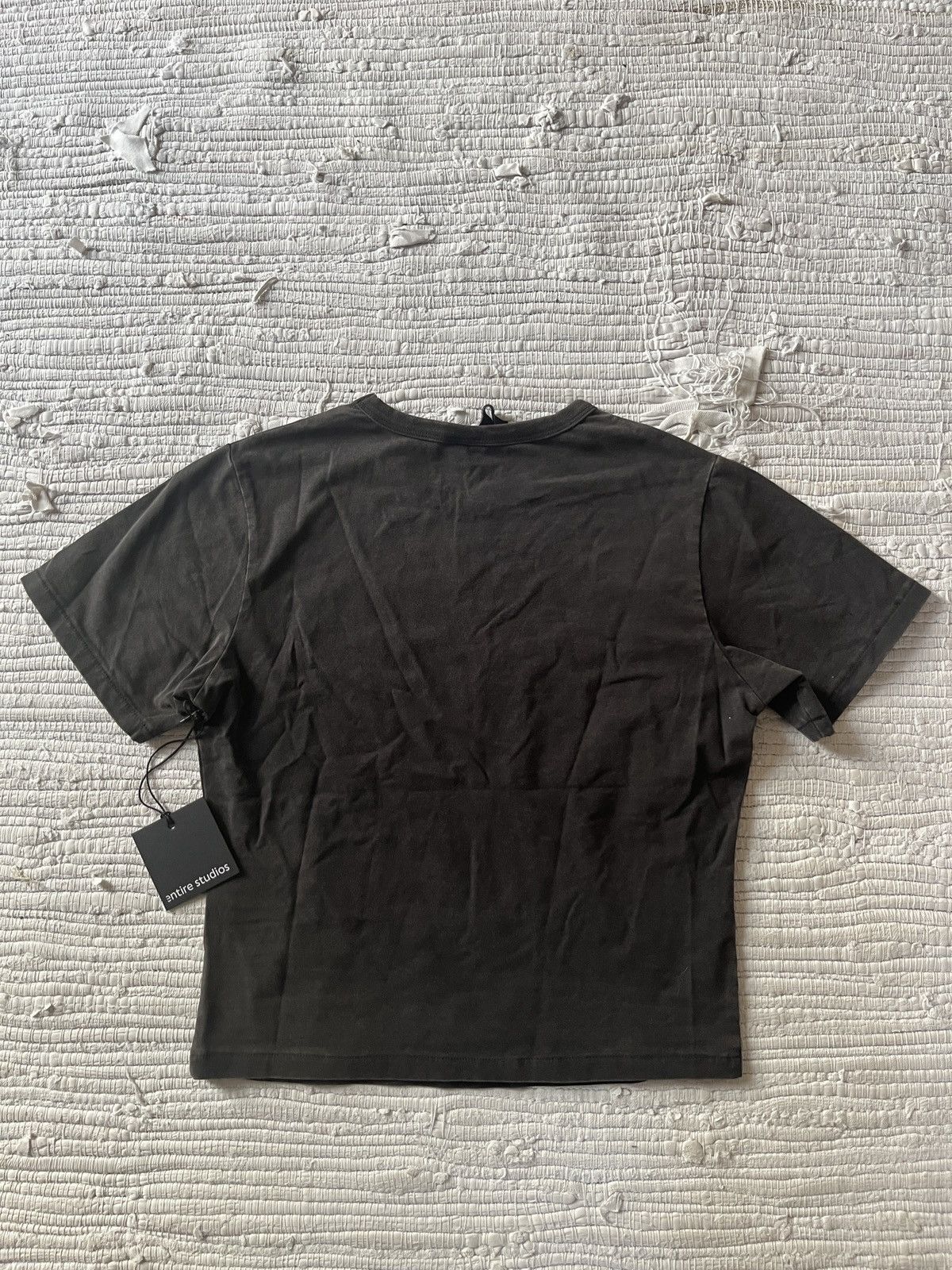 Entire Studios MICRO TEE WASHED BLACK Size L / US 10 / IT 46 - 6 Thumbnail