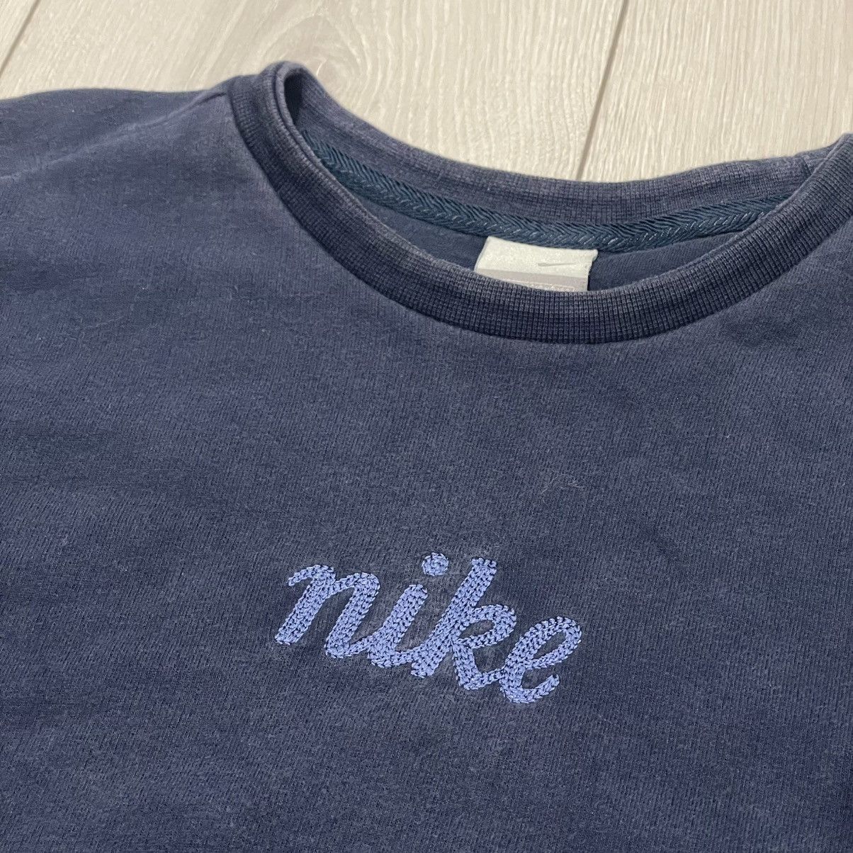 Nike × Vintage Vintage Nike Sweatshirt Center Swoosh Logo Embroidered big Size US S / EU 44-46 / 1 - 2 Thumbnail