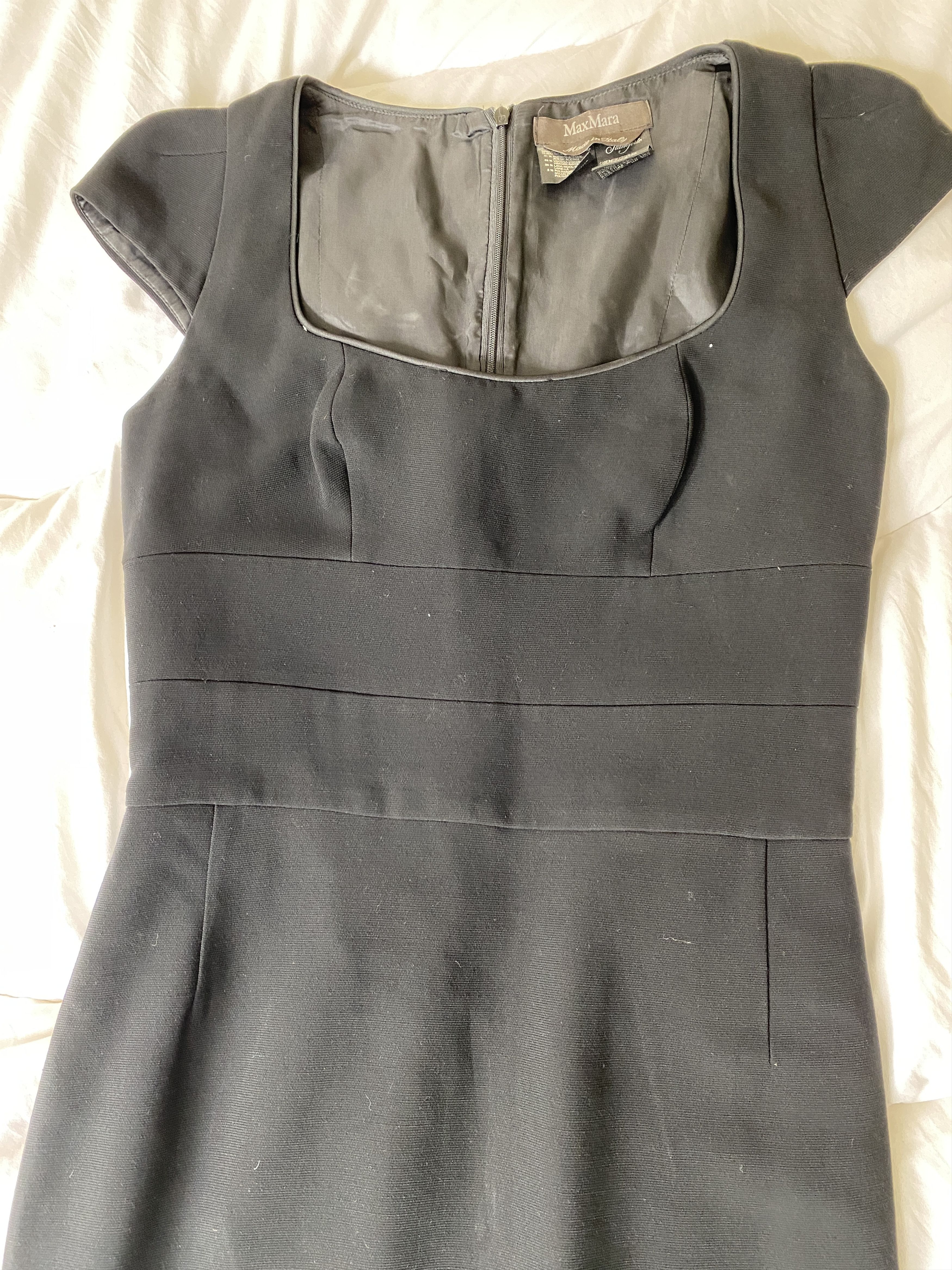 Max Mara Little black dress Size L / US 10 / IT 46 - 3 Thumbnail