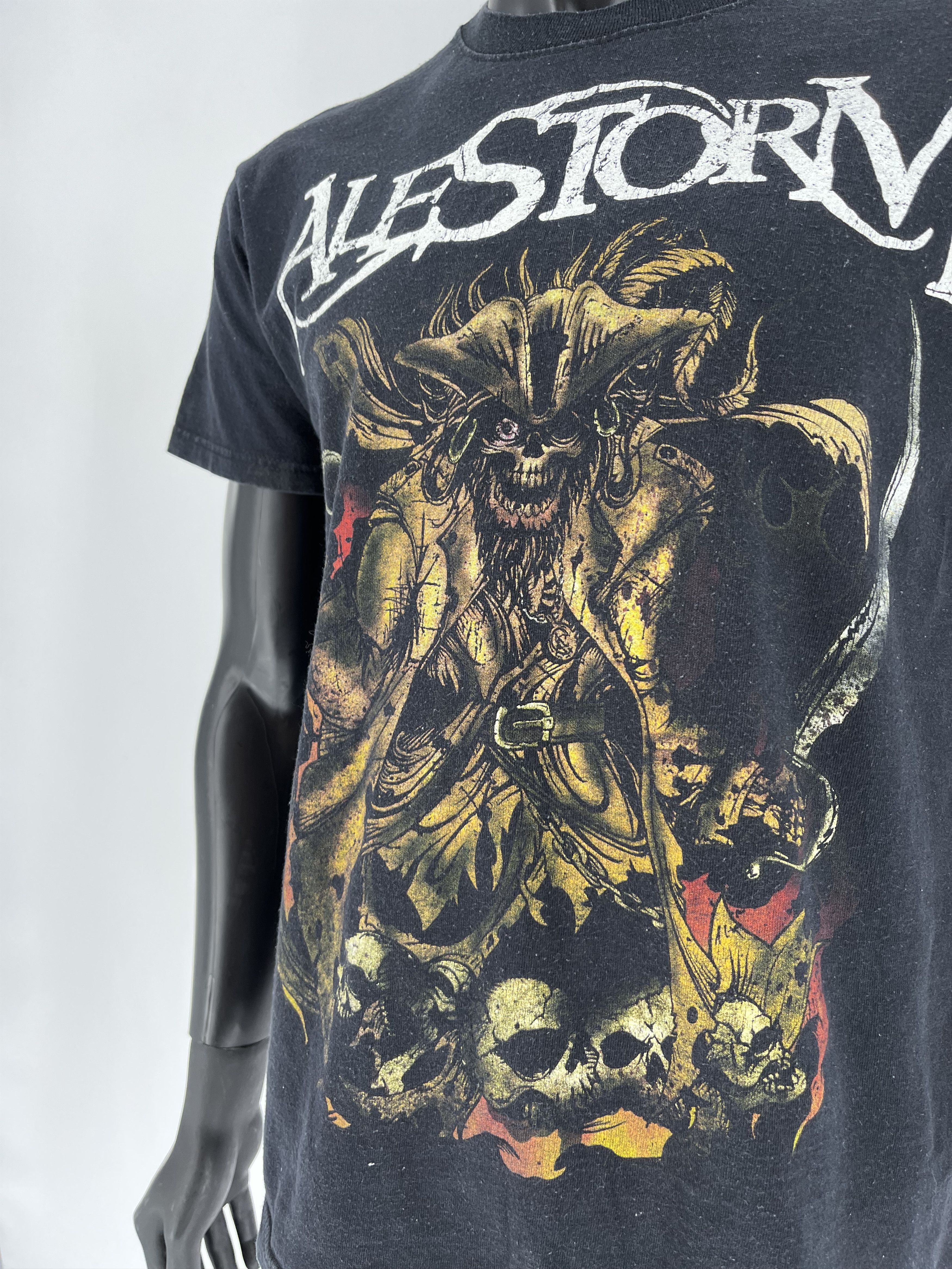 Band Tees × Vintage Alestorm Graphic Band Tee Metal Rock Punk Official Size US M / EU 48-50 / 2 - 6 Thumbnail