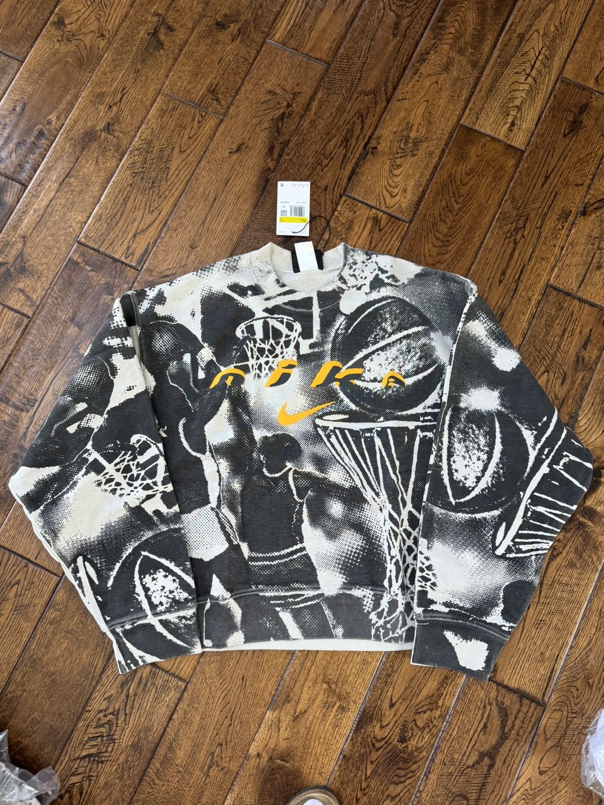 CPFM Nike Hoop Crewneck Light Bone フープ クルーネック Buy Nike x Cactus Plant Flea Market Hoop Crewneck 'Light