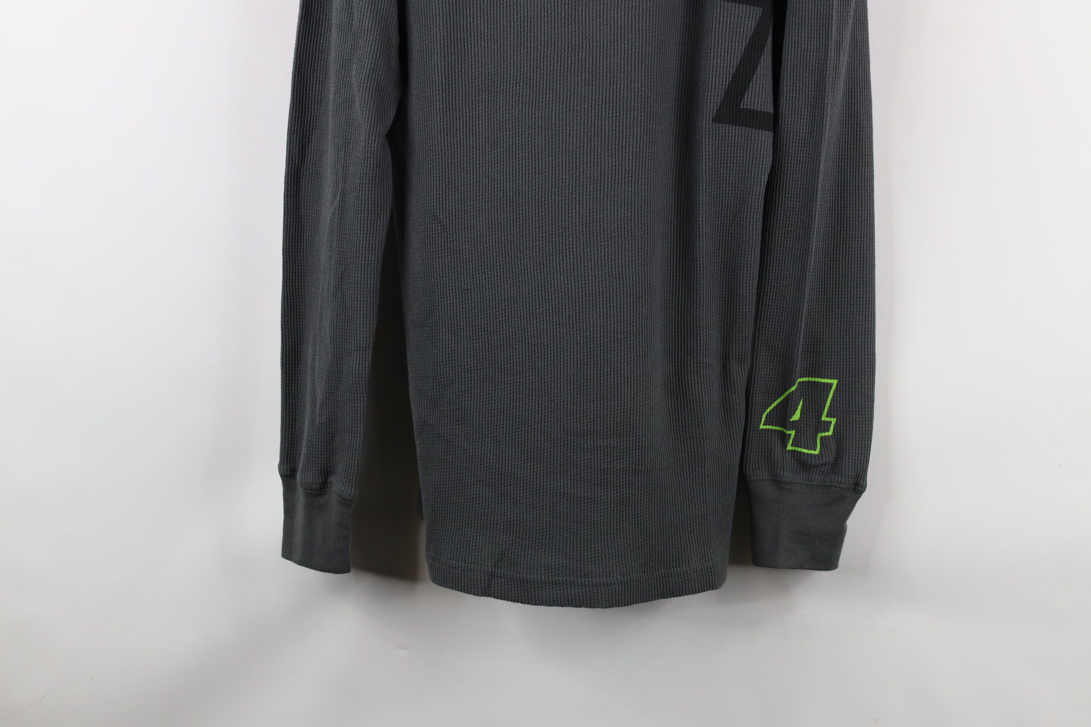 Fox Racing × Vintage Fox Racing x Monster Energy Thermal Waffle Knit T-Shirt Size US XL / EU 56 / 4 - 3 Thumbnail