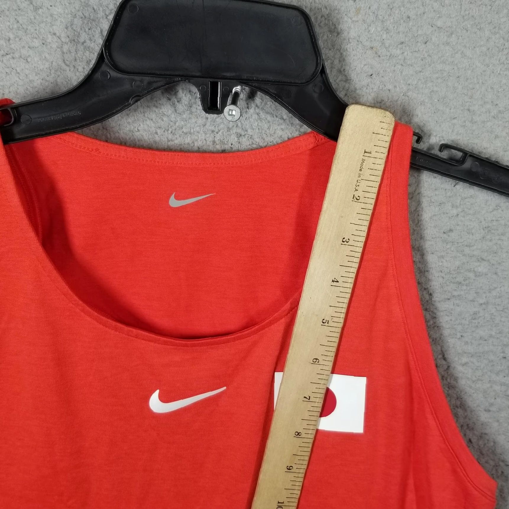 Nike Nike Japan Running Singlet Woman Small Red Track Tank Top Athletic Sports Size S / US 4 / IT 40 - 3 Thumbnail