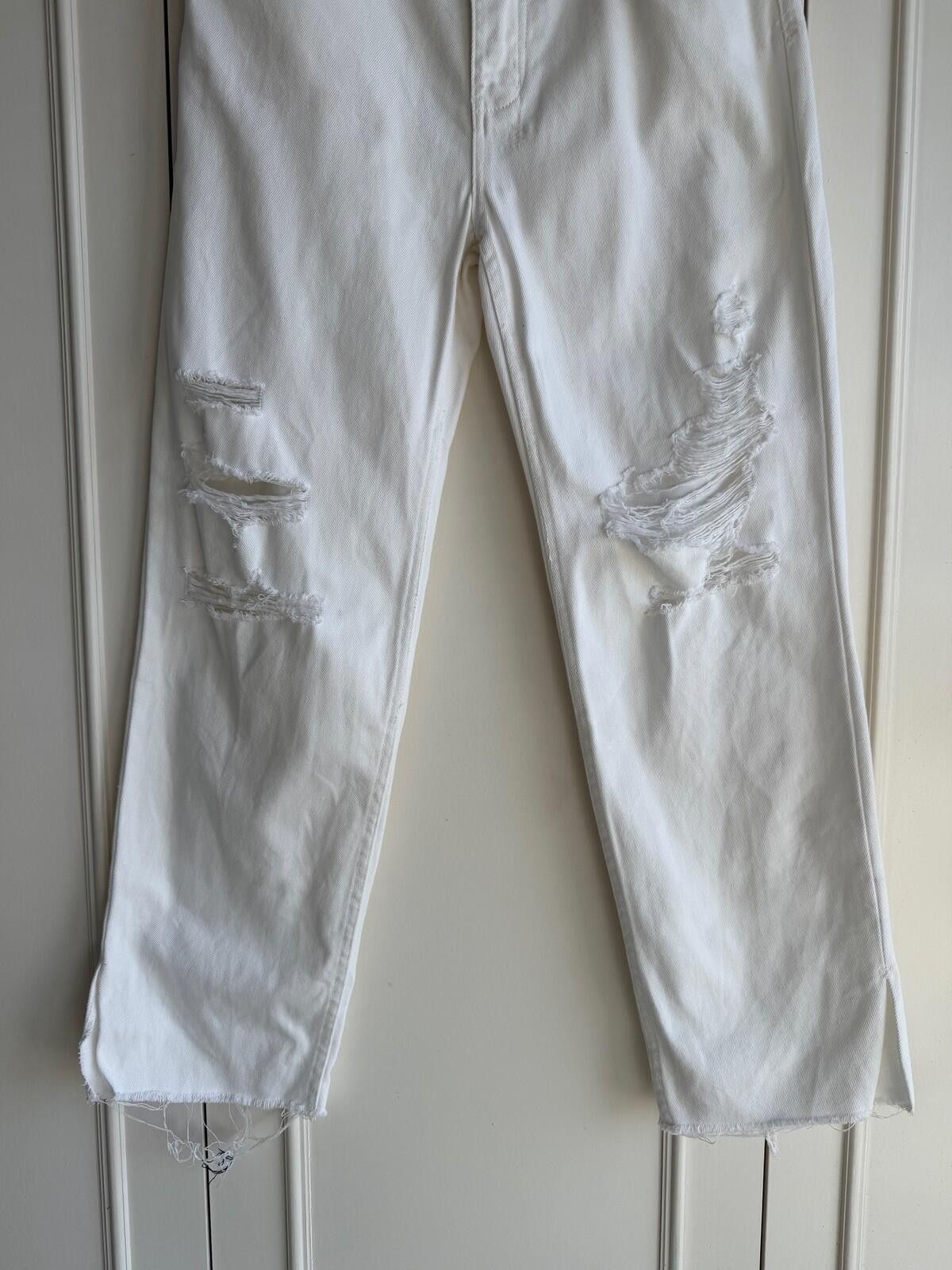Ksubi new ksubi womens denim jeans brooklyn blanc sliced white 29 Size 29" - 4 Thumbnail