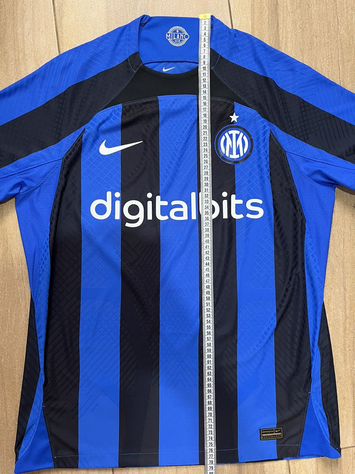 Nike AUTHENTIC Inter Milan 2022 2023 home soccer kit jersey Size US L / EU 52-54 / 3 - 20 Thumbnail