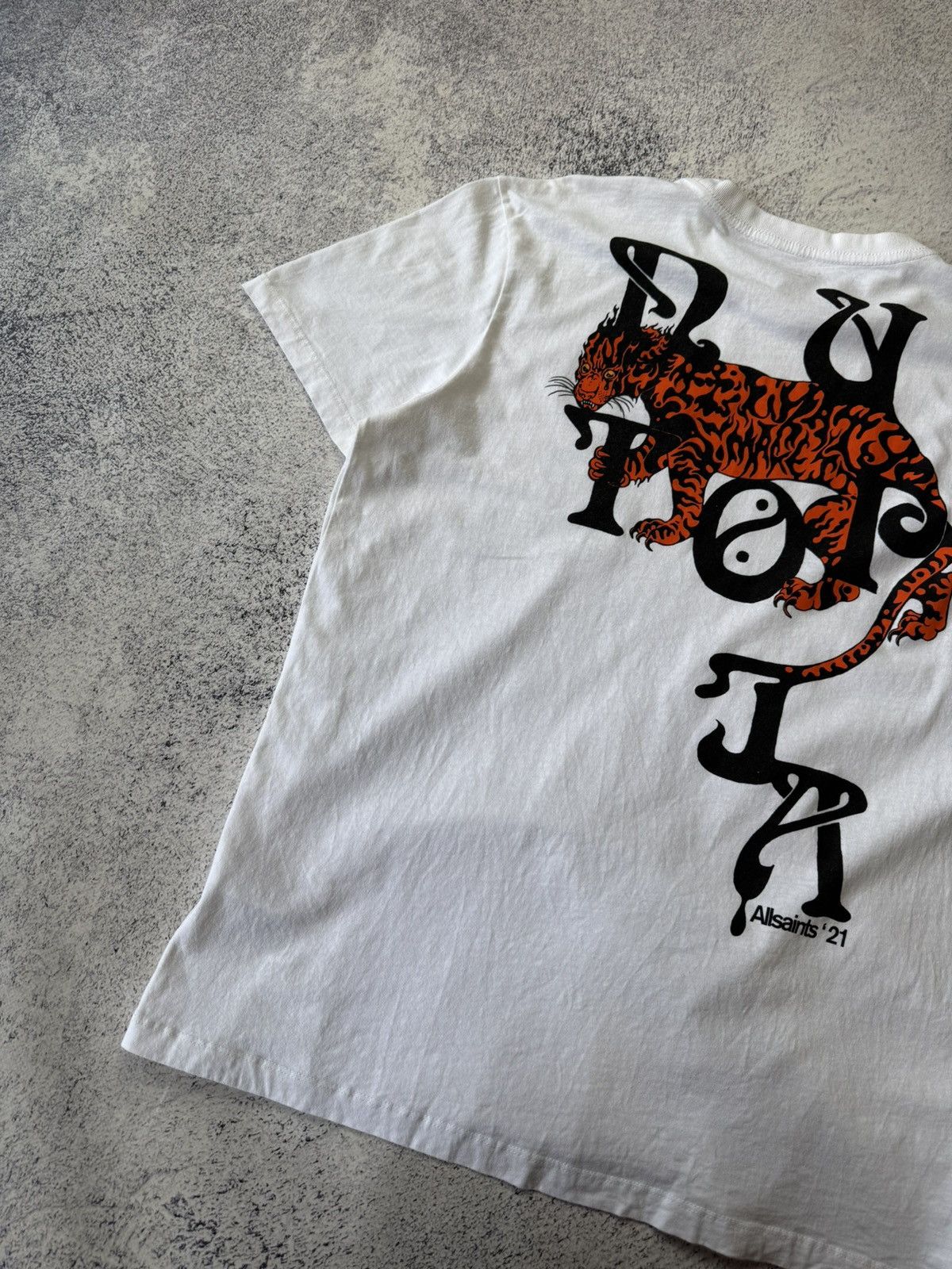 Allsaints Mens Allsaints Tiger T Shirt Size US S / EU 44-46 / 1 - 18 Thumbnail