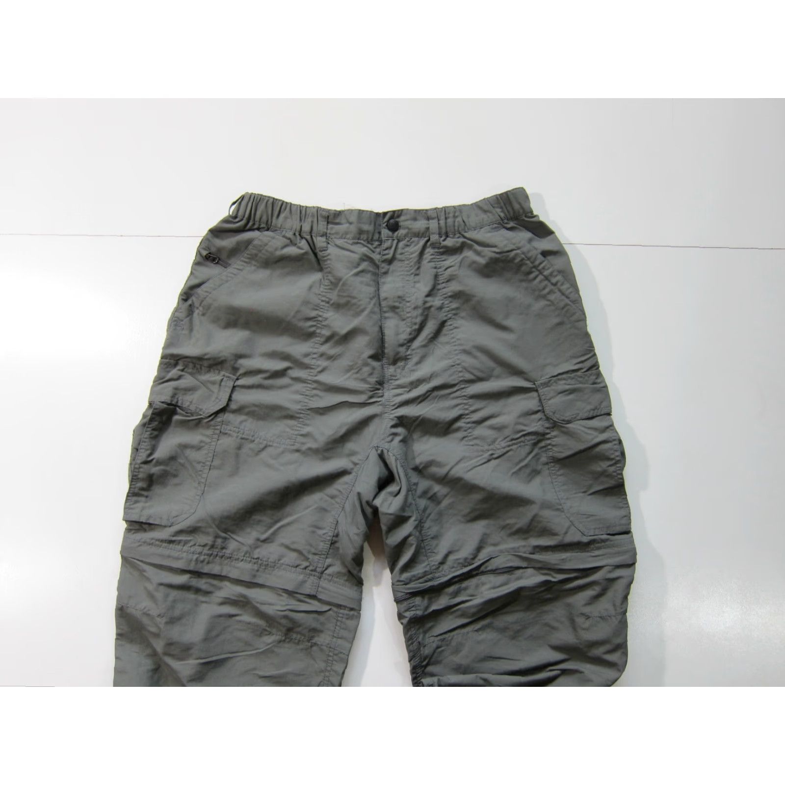 Vintage VINTAGE REI 100% Nylon Grey Hike Camp Zip Off Convertible Leg Cargo Pant Men Large Size US 32 / EU 48 - 4 Thumbnail