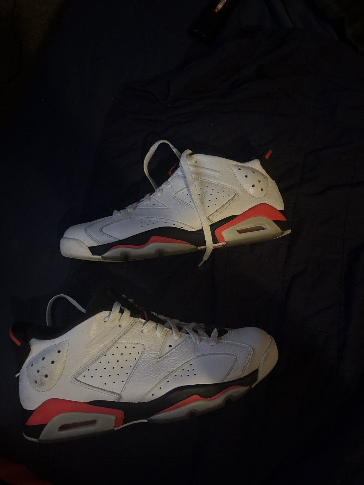Jordan Brand Jordan 6 Low "Infared White" Size US 11.5 / EU 44-45 - 1 Thumbnail