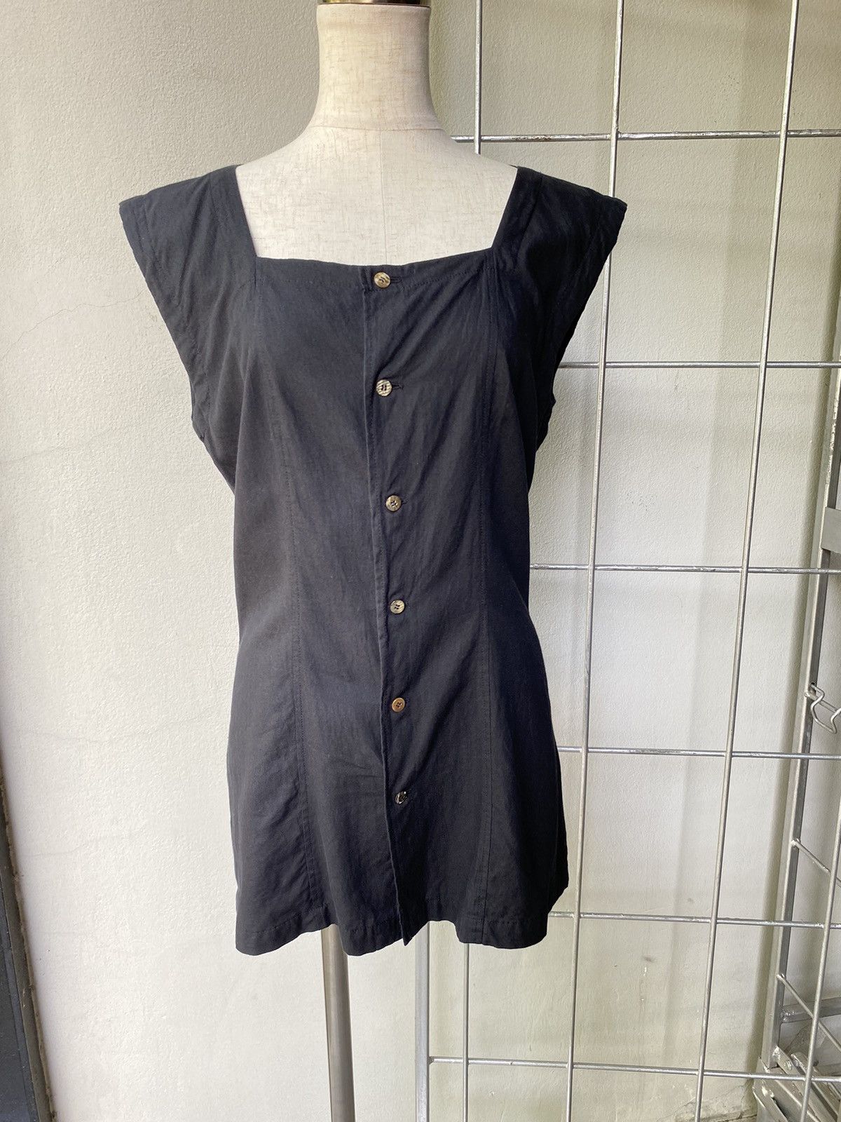 Comme des Garcons Comme des Garcons vintage black blouse Size ONE SIZE - 9 Thumbnail