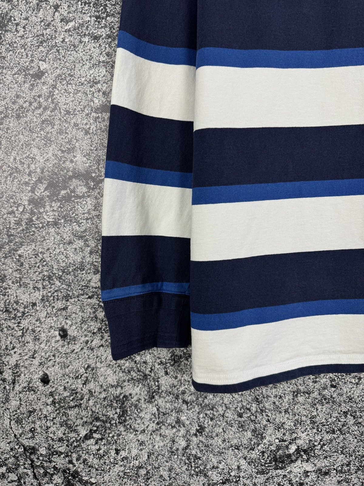 Polo Ralph Lauren Polo Ralph Lauren Polo Long Sleeve Striped Rugby Shirt XL Size US XL / EU 56 / 4 - 4 Thumbnail
