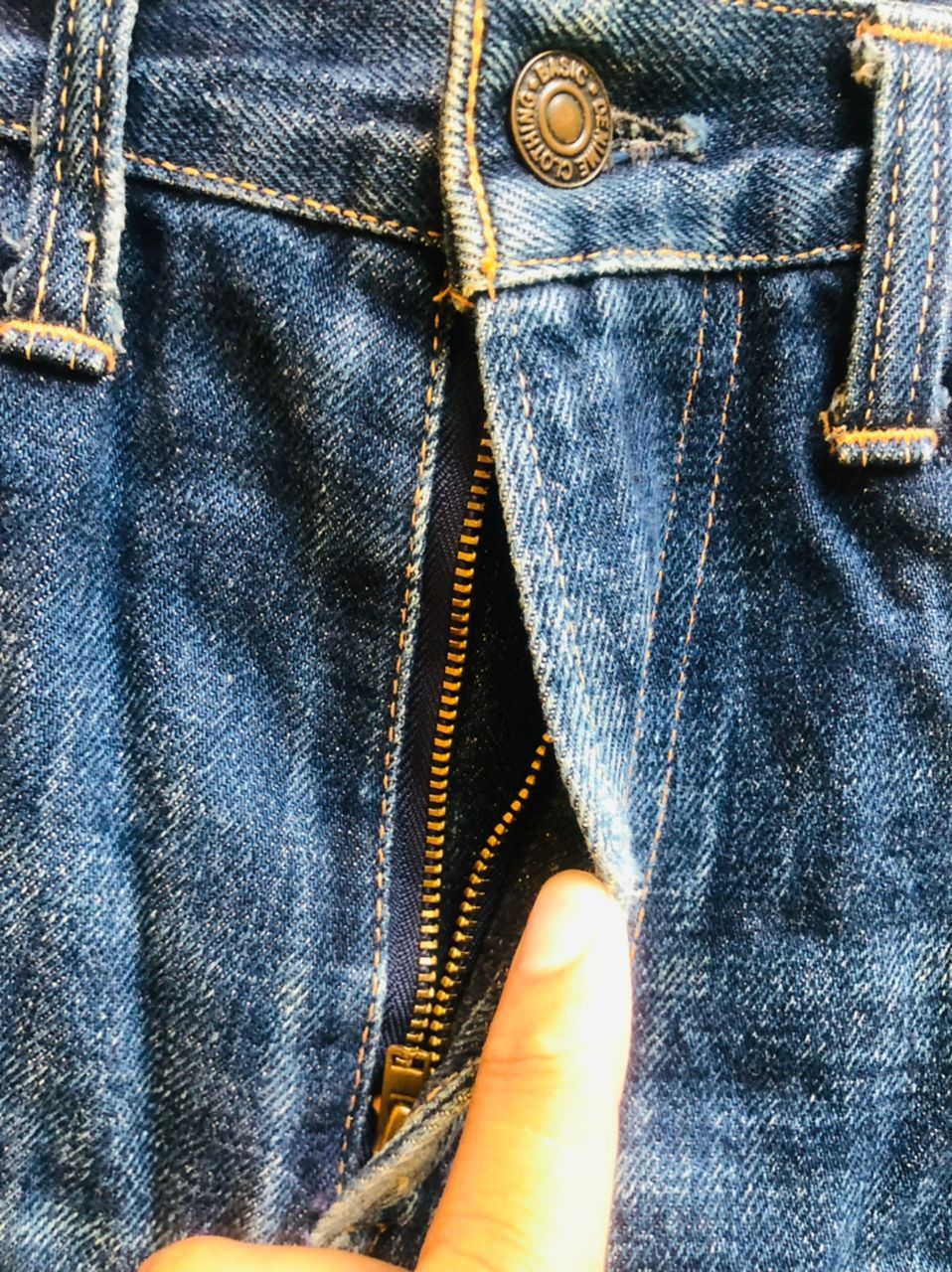 Denime × Japanese Brand × Vintage Vintage Denime Skirt Japanese Designer Fashion Style Size 29" - 6 Thumbnail