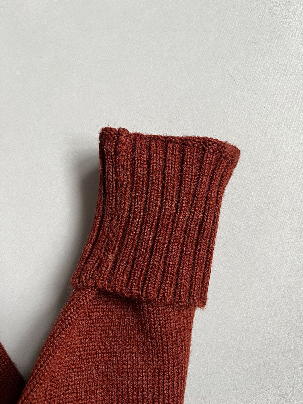 Le Tricoteur Guernsey Vintage Traditional Guernsey Brown Cross Wool Jumper Sweater Size US L / EU 52-54 / 3 - 18 Thumbnail