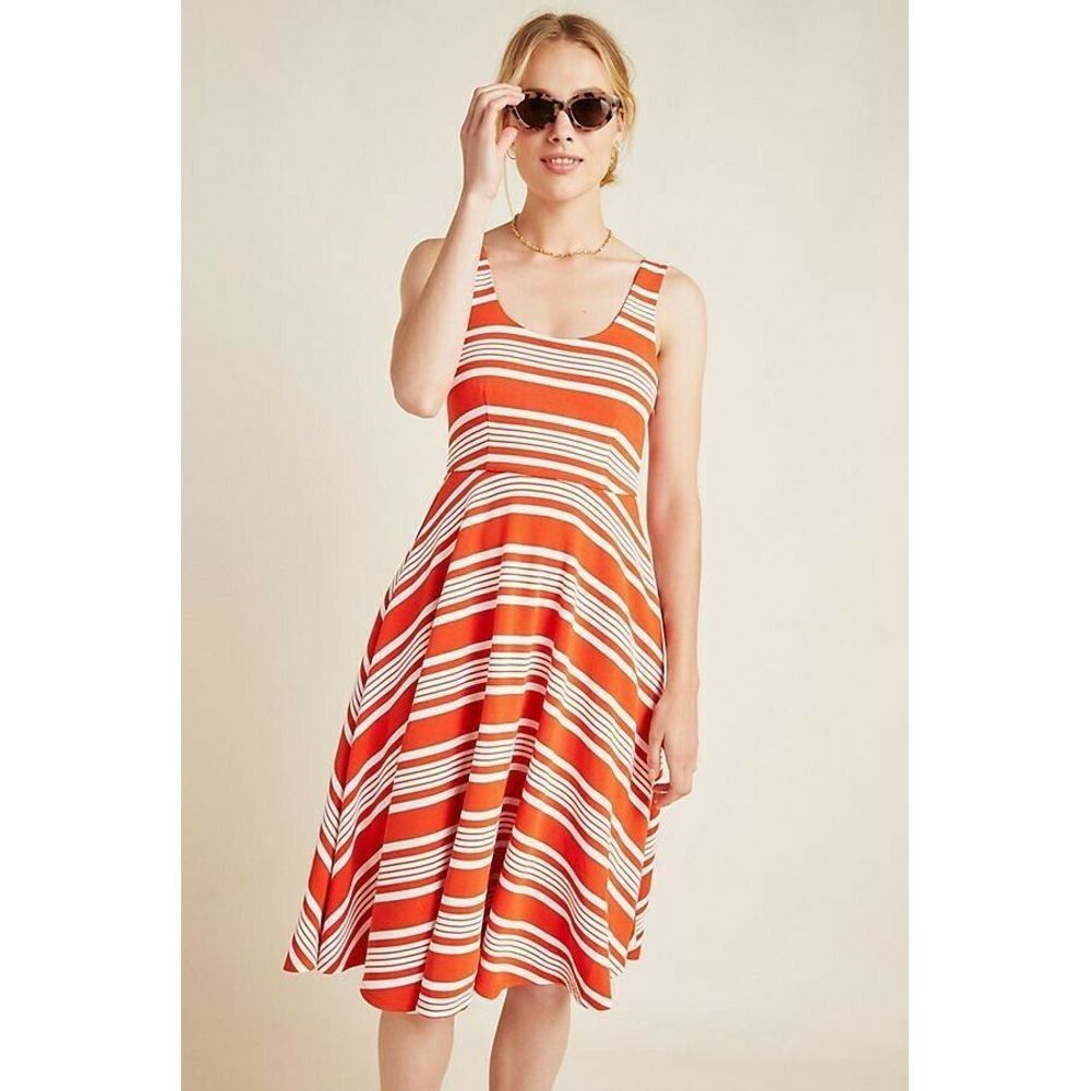 Anthropologie New Anthropologie Anegada Knit Midi Dress by Hutch $160 XS Size XS / US 0-2 / IT 36-38 - 4 Thumbnail