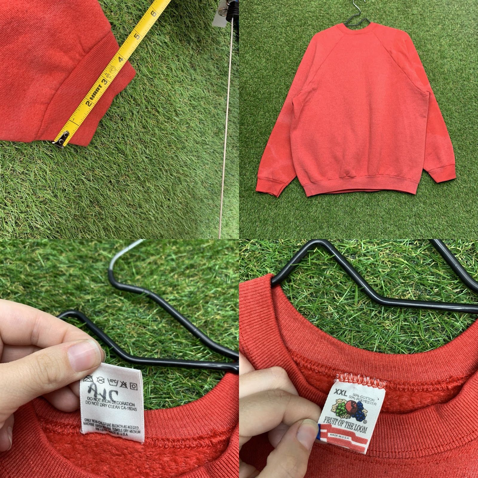 Hanes VINTAGE Hanes Wisconsin Badgers Sweatshirt Mens 2XL Red Crew Neck Rose Bowl Pullover Bucky Size US XXL / EU 58 / 5 - 8 Thumbnail