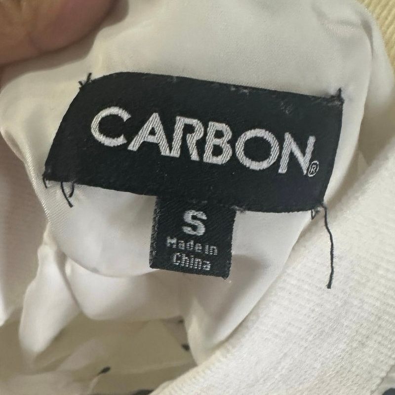 Carbon Carbon White Speckled Windbreaker Jacket Size US S / EU 44-46 / 1 - 9 Thumbnail