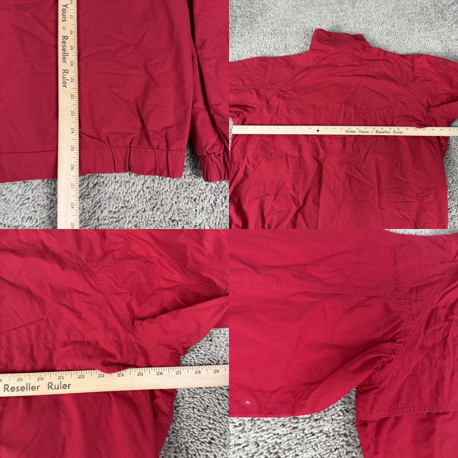 Eddie Bauer VINTAGE Eddie Bauer Jacket Mens Large Red Cotton Bomber Plaid Lined Zip Snap Casual Size US L / EU 52-54 / 3 - 8 Thumbnail