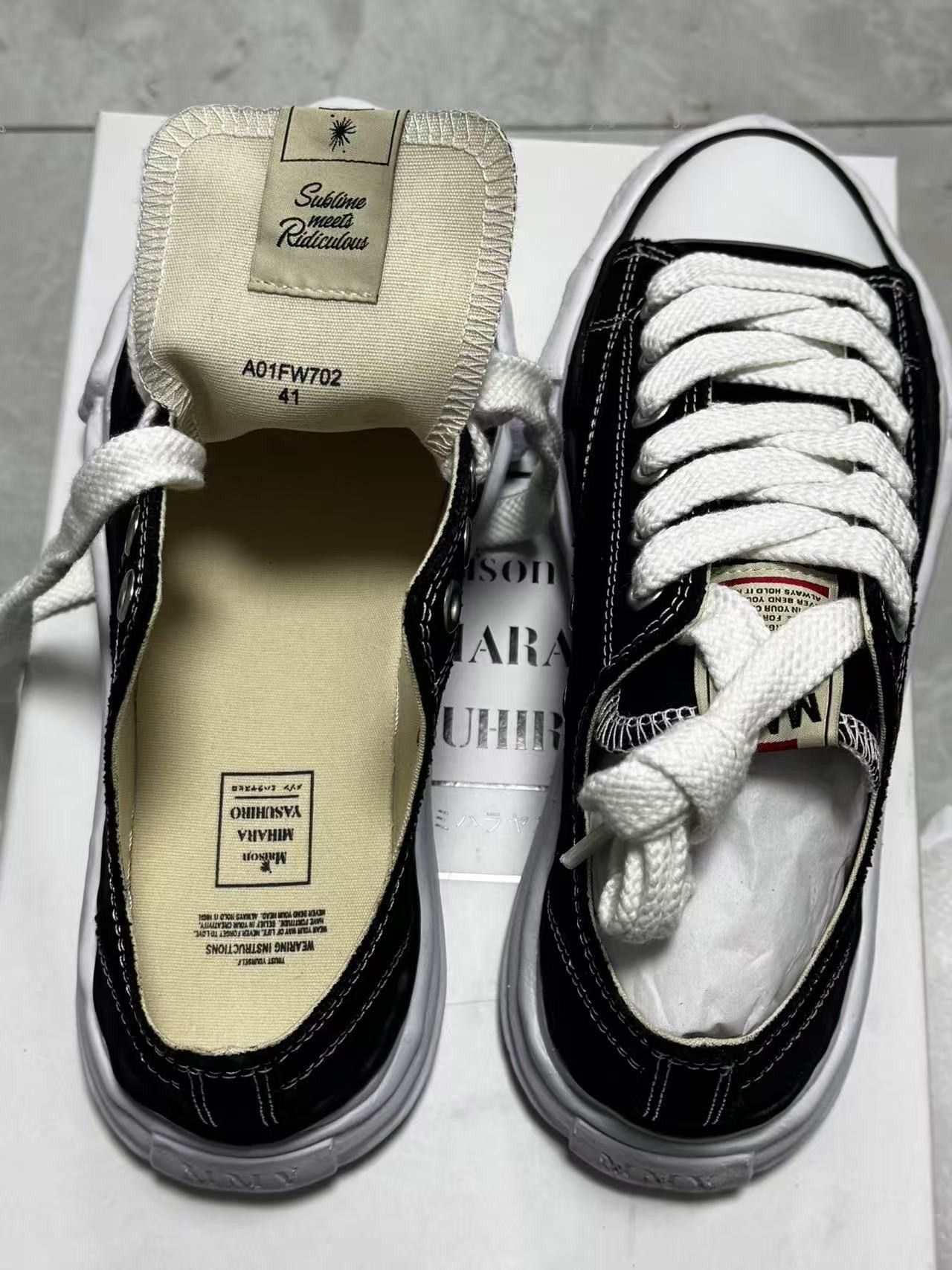 Maison MIHARA YASUHIRO Maison MIHARA YASUHIRO Low-top Sneakers Size US 8 / EU 41 - 3 Thumbnail