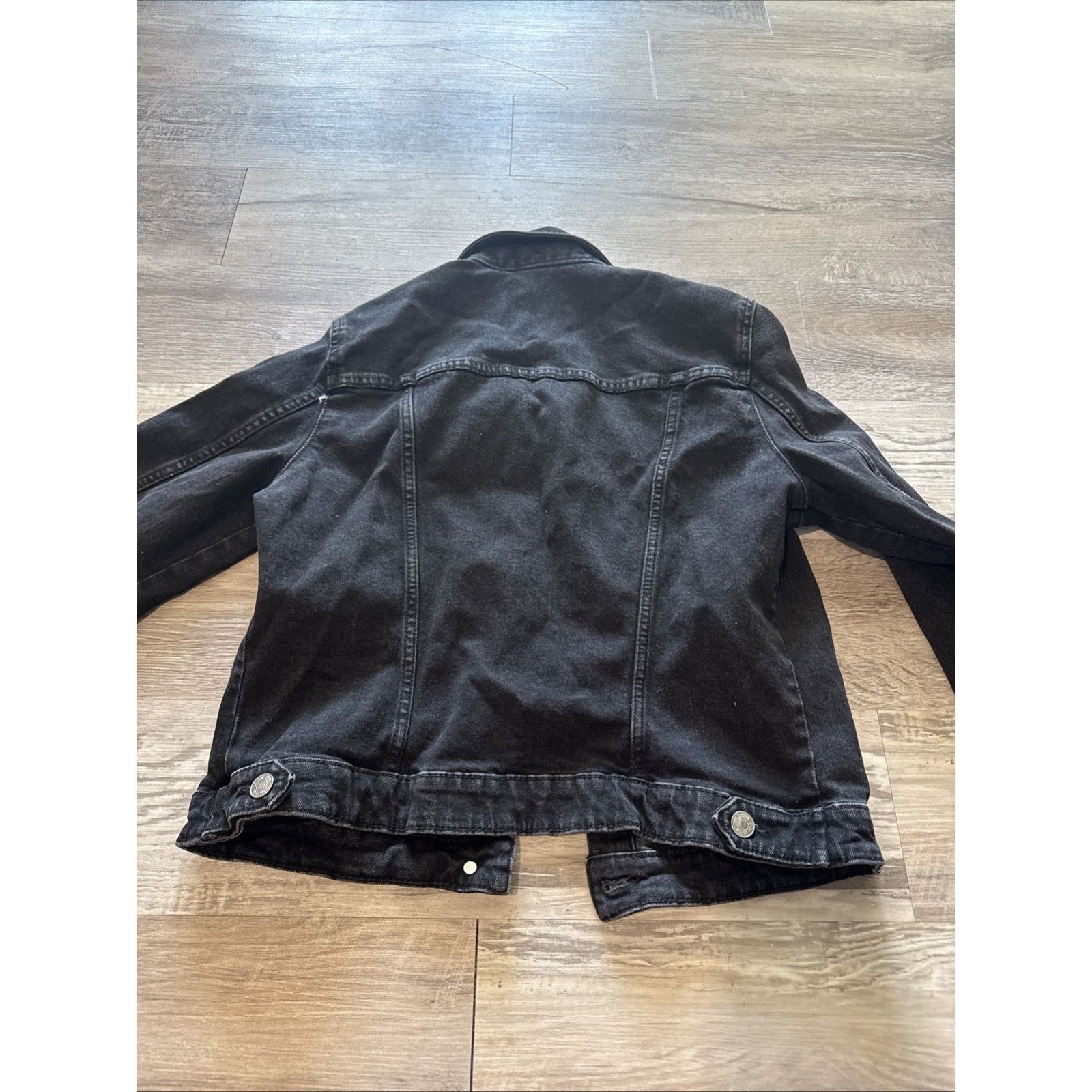 Zara Zara Dark Black Denim Womens Size L Size L / US 10 / IT 46 - 8 Thumbnail