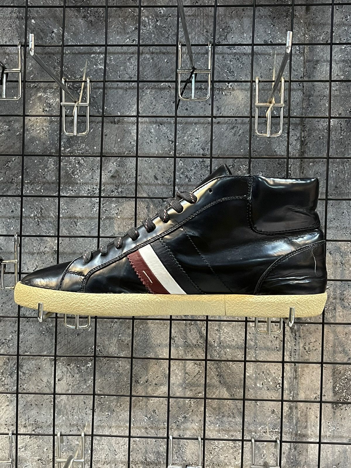 Moncler Moncler Monaco Vintage Black Leather Sneakers “Size 43” Size US 9 / EU 42 - 2 Thumbnail