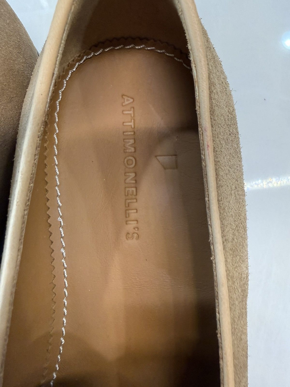 Other Attimonelli’s Suede Loafers 11.5 $795 Size US 11.5 / EU 44-45 - 3 Thumbnail