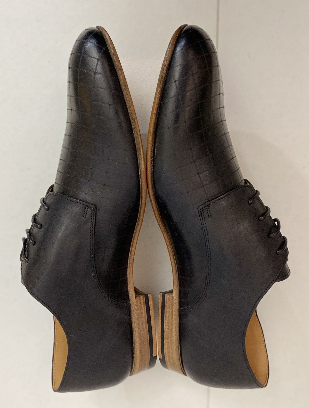 Maison Margiela Maison Margiela 22 🇮🇹 Black Veg Tan Laser Matrix Derby 11 New Size US 11 / EU 44 - 8 Thumbnail
