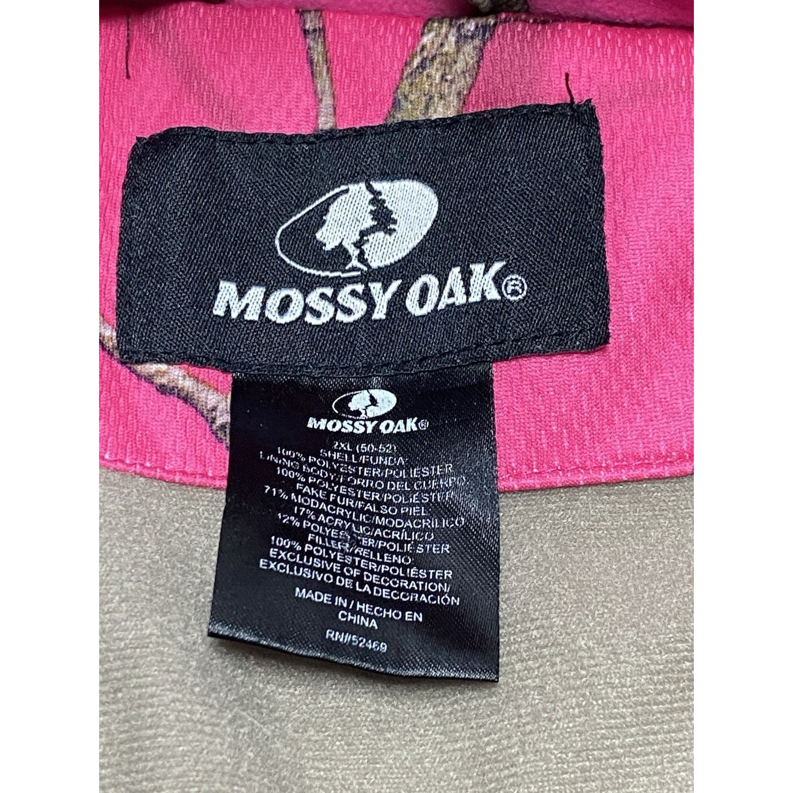 Mossy Oaks Mossy Oak Women’s 2XL Insulated Jacket Zip-Off Faux-Fur Hood Size XXL / US 16-18 / IT 52-54 - 3 Thumbnail