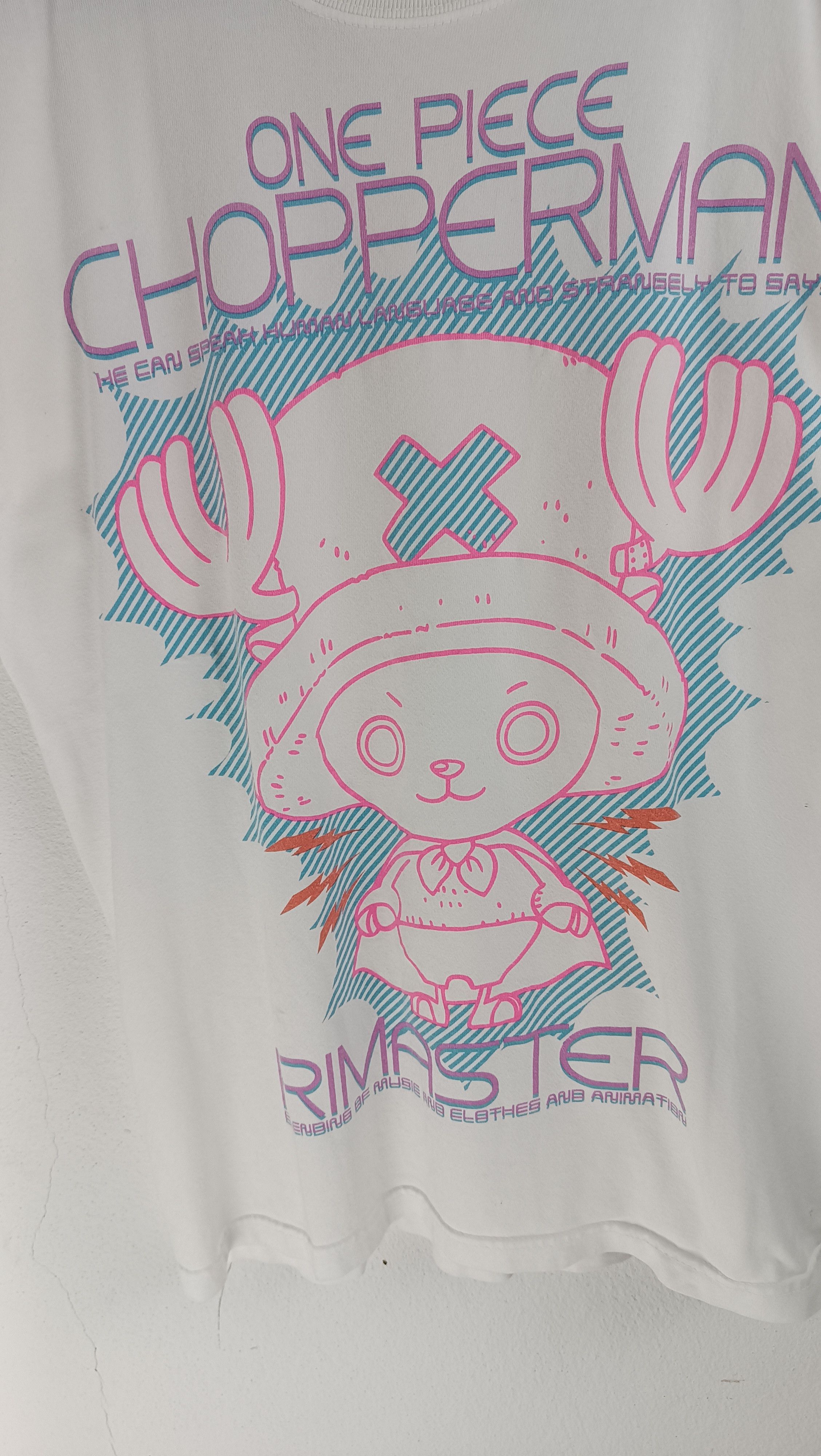 Anime VINTAGE ONE PIECE TONY TONY CHOPPER TEE bleach naruto Size US M / EU 48-50 / 2 - 11 Thumbnail