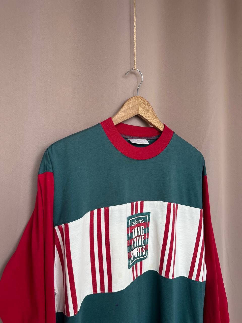 Adidas Adidas Young Active Sports Vintage Rare Long Sleeve Size S/M Size US S / EU 44-46 / 1 - 3 Thumbnail
