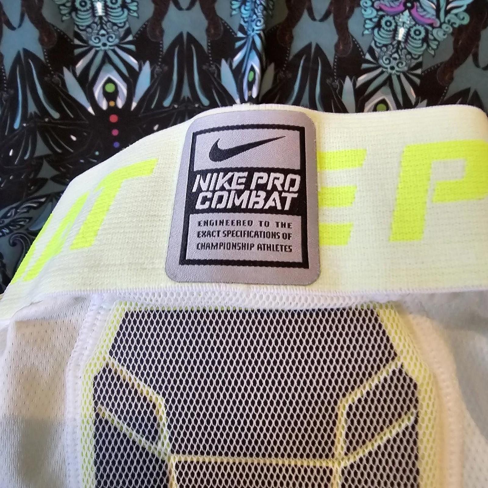 Nike Nike Pro Combat Large Men's Football Pants Size US 34 / EU 50 - 5 Thumbnail