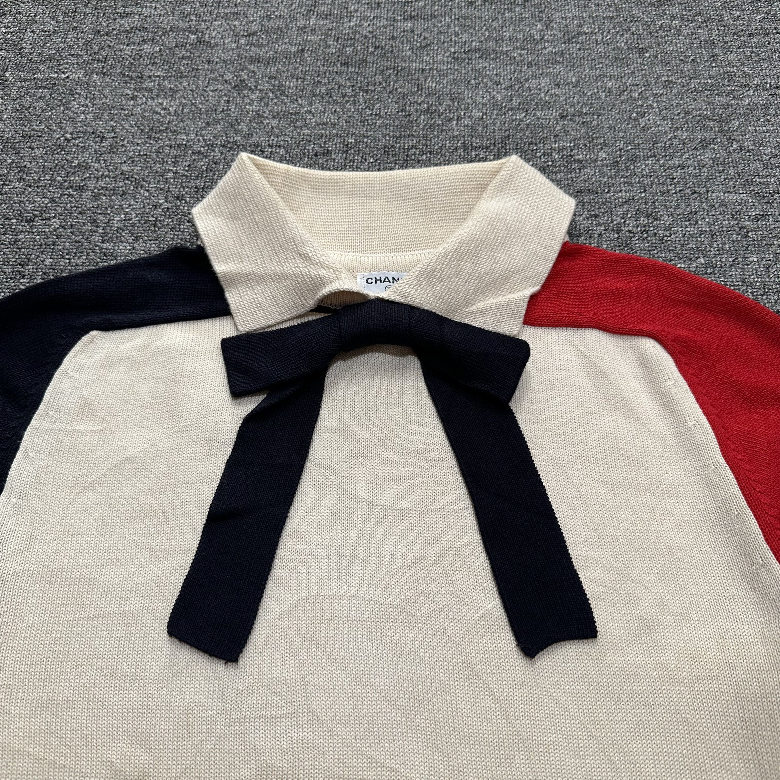 Chanel Vintage Chanel Knitwear Sweater Size M / US 6-8 / IT 42-44 - 2 Thumbnail