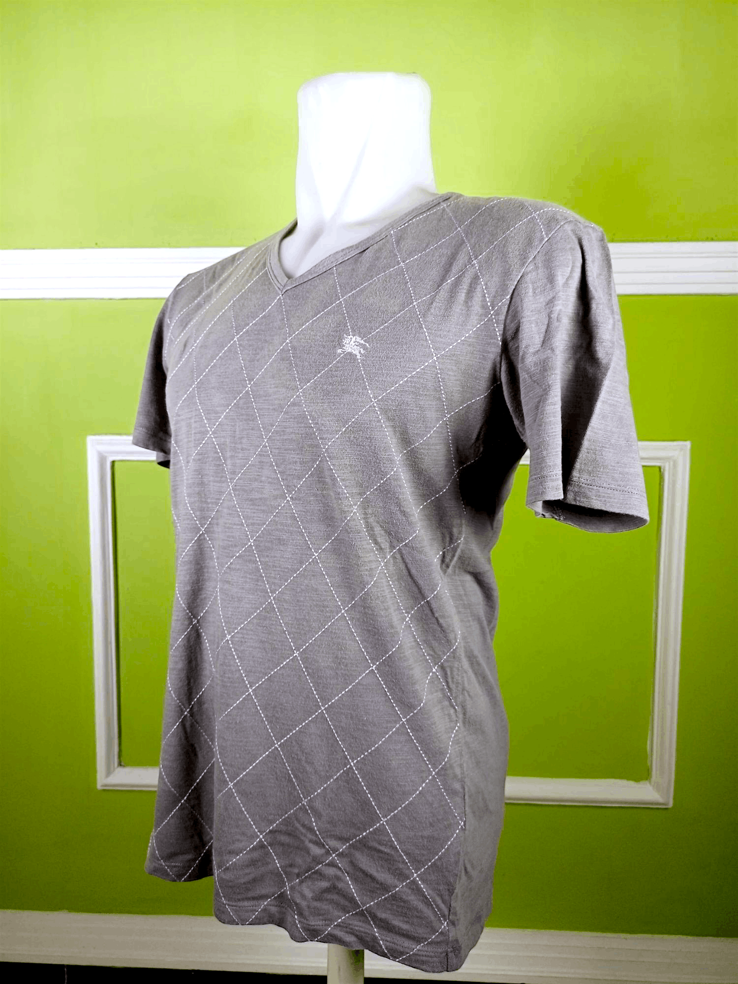 Black Label × Burberry × Burberry Prorsum Burberry Black Label mens Vneck t shirt Size US M / EU 48-50 / 2 - 4 Thumbnail
