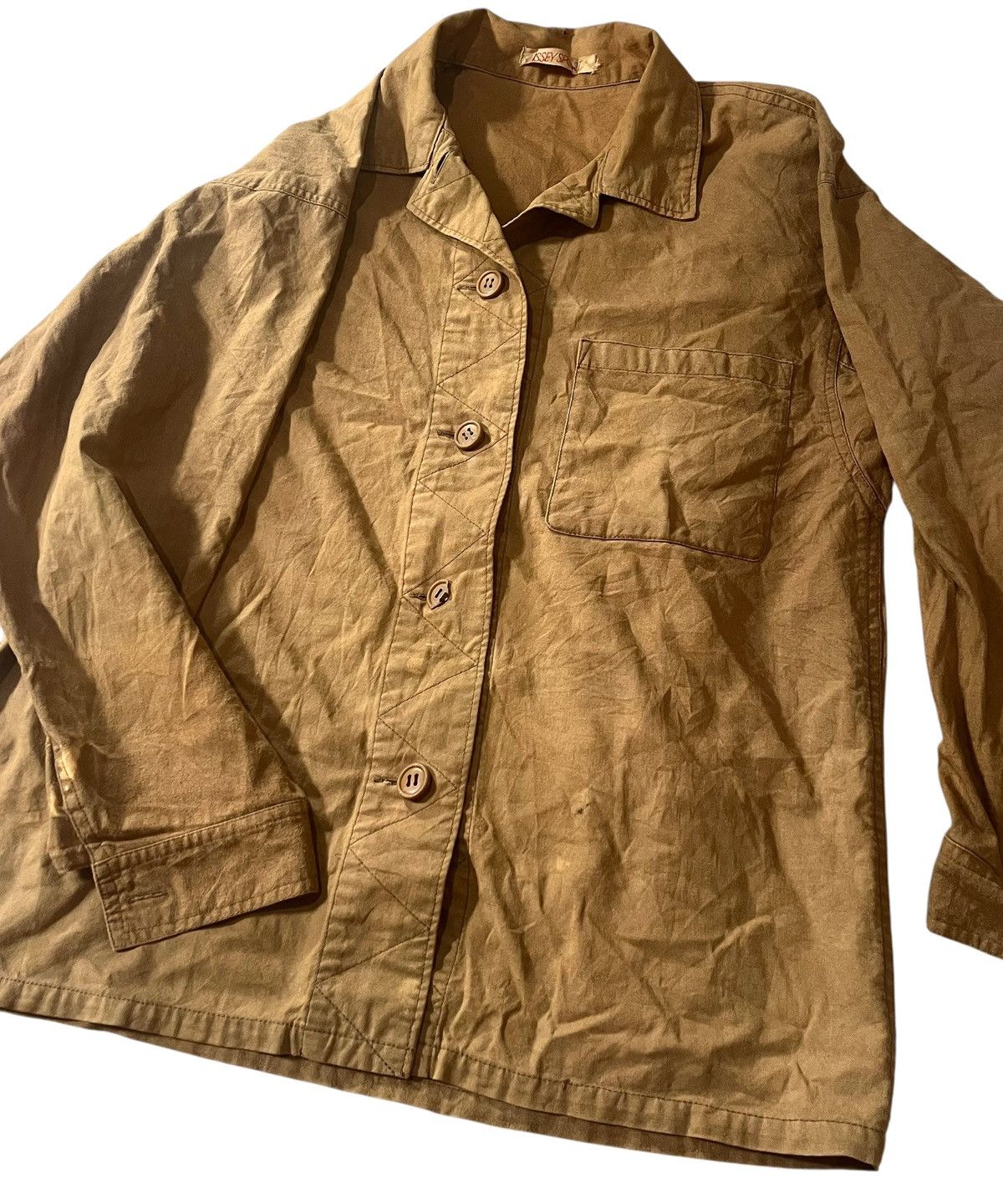 Issey Miyake Vintage issey sport light brown jacket Size US M / EU 48-50 / 2 - 2 Thumbnail