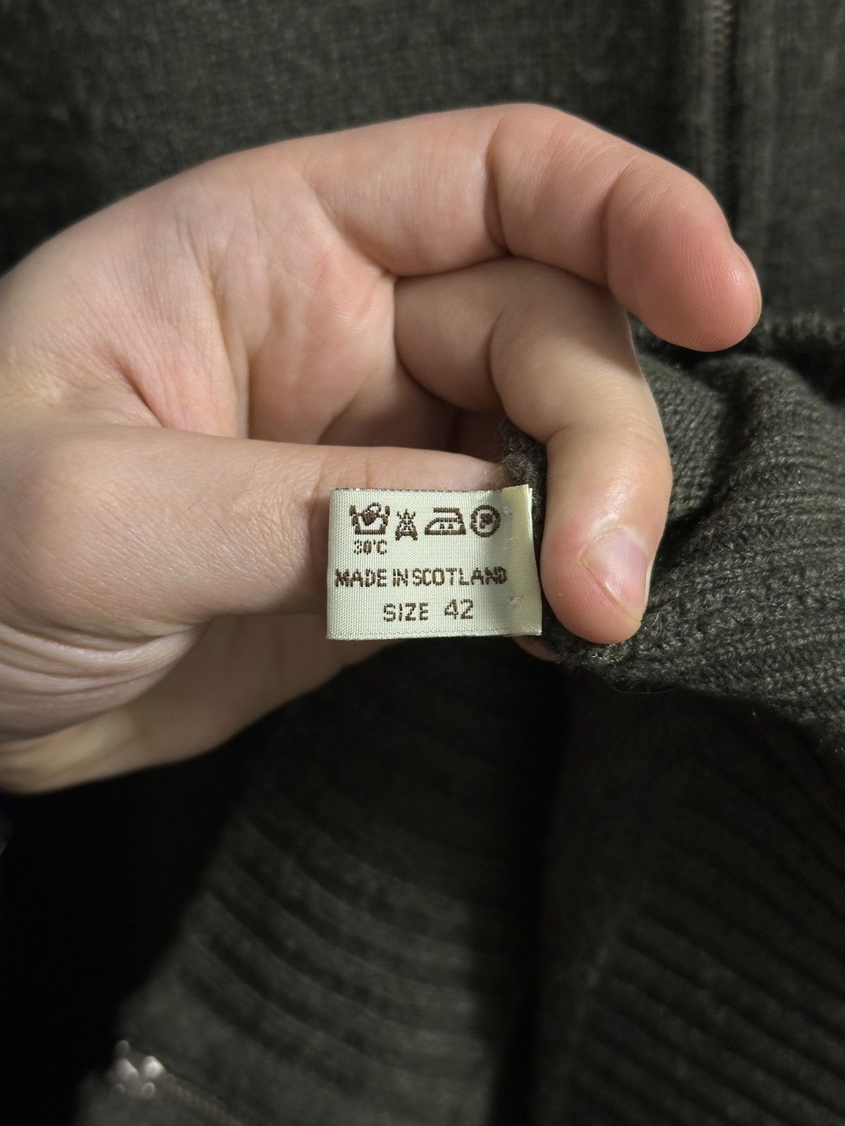 Other Rare Zip Sweater 100% Cashmere At Lochleven Luxury Lampo Size US M / EU 48-50 / 2 - 9 Thumbnail