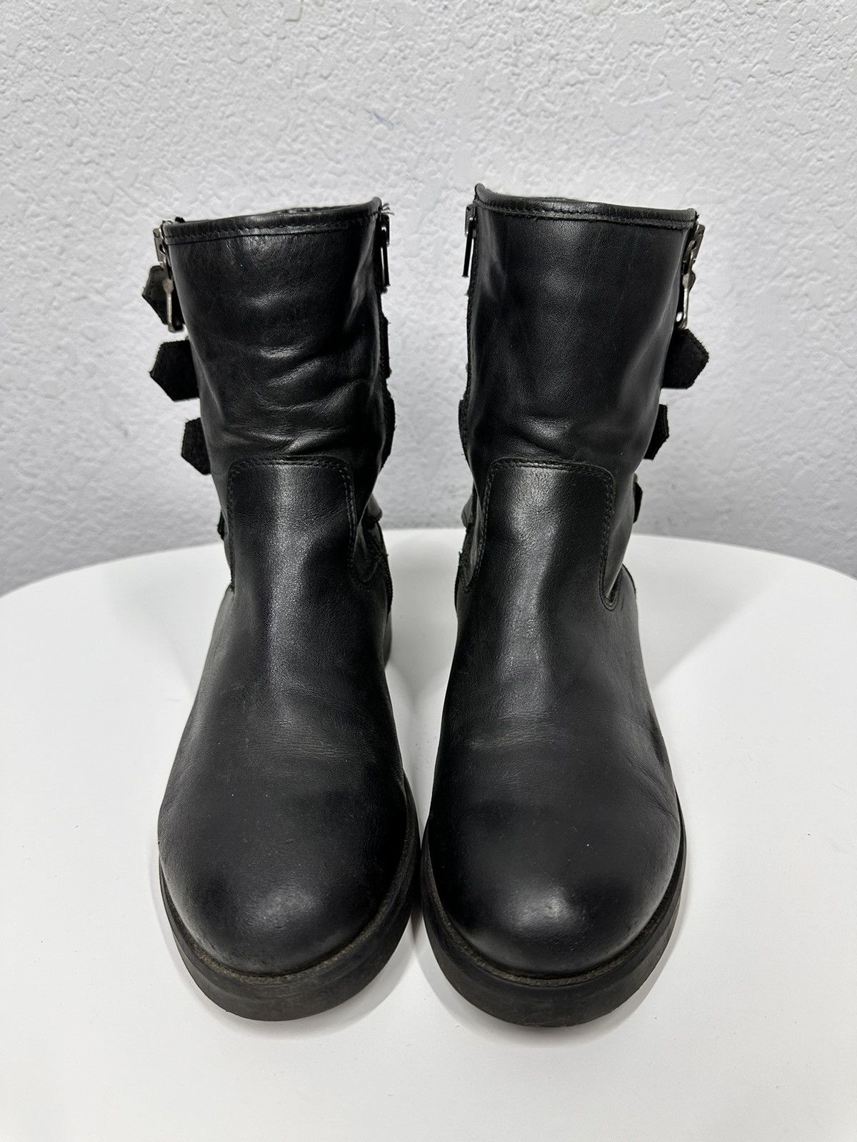 Undercover Vintage Leather Metal Boots Rick Owens Style AS 98 japan Size US 8 / EU 41 - 4 Thumbnail