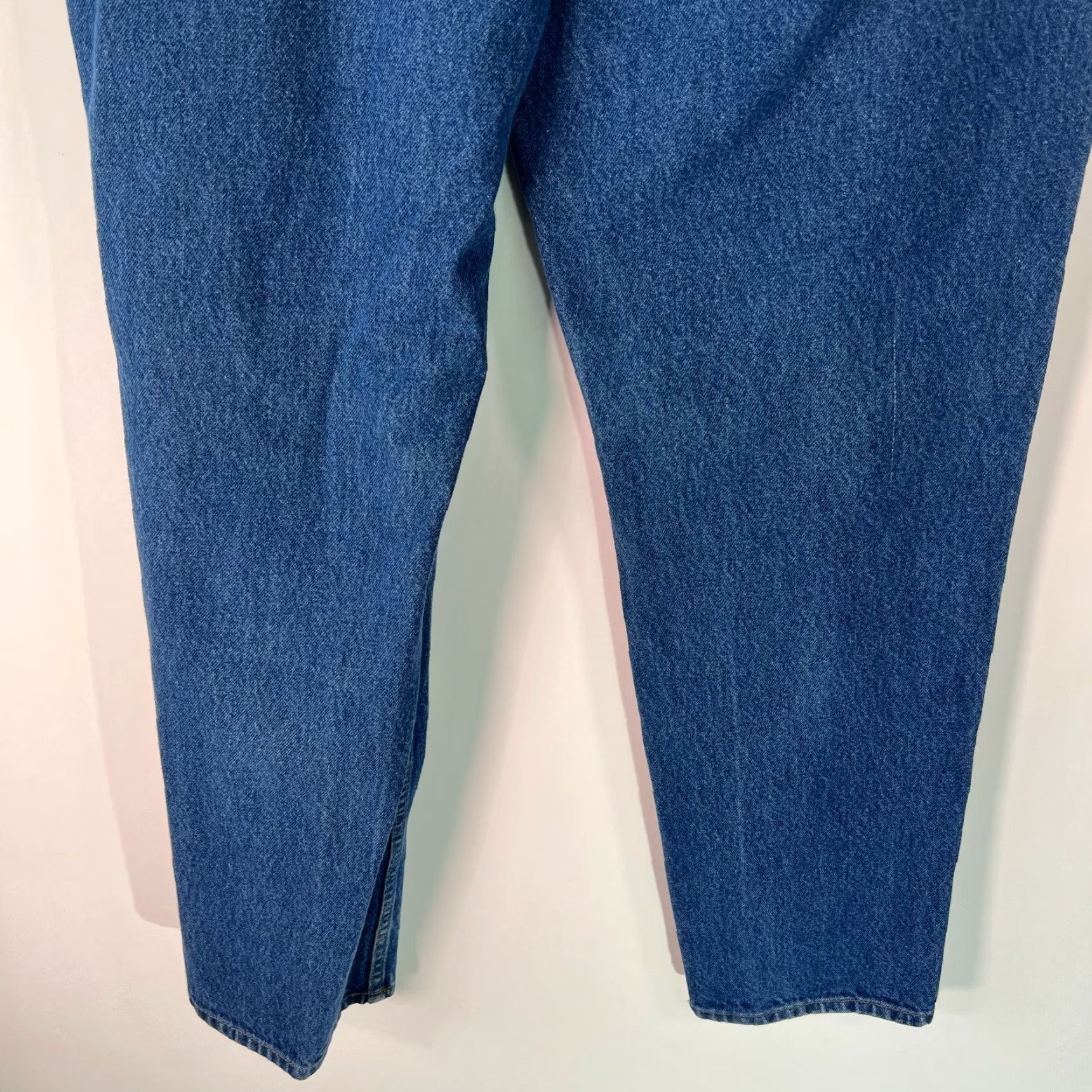 Vintage L.L. Bean Jeans Mens Straight Denim Classic Blue 38X32 Modern 5-Pocket Design Mens Size US 36 / EU 52 - 6 Thumbnail