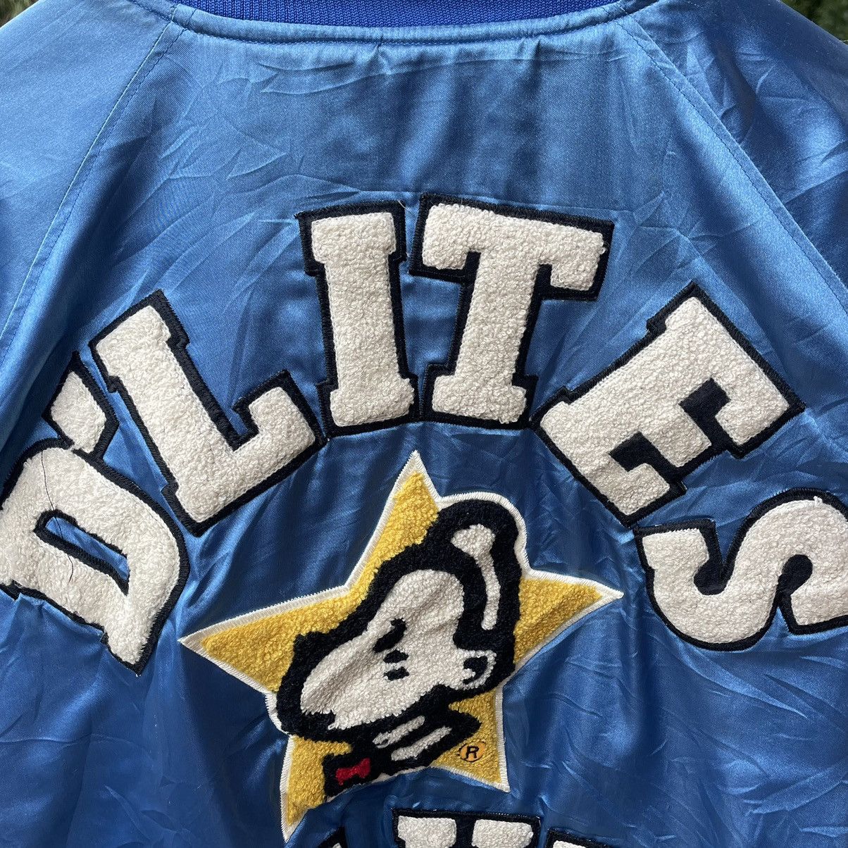 Japanese Brand × Vintage 🔥🔥🇯🇵Vintage D Lite Big Logo Snap Buttons Light Varsity Jacket Size US L / EU 52-54 / 3 - 5 Thumbnail