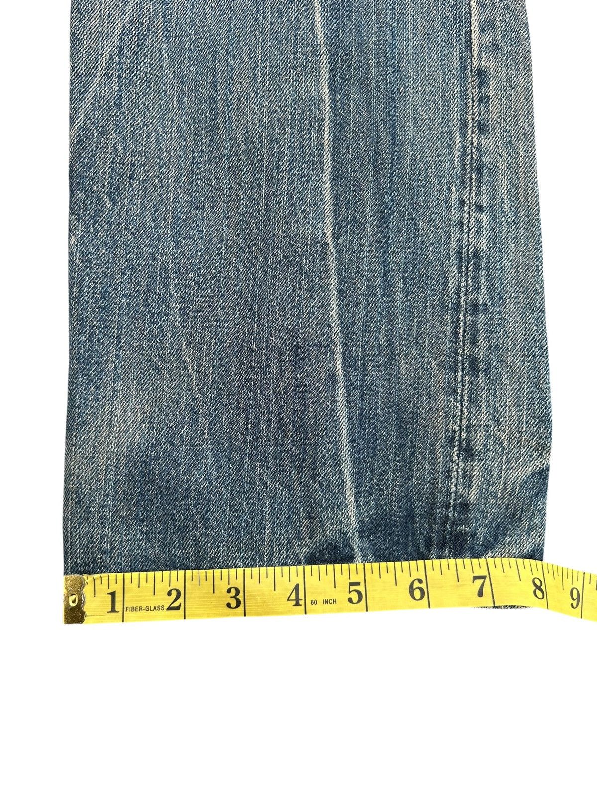 Kapital Vintage Full Count Selvedge Distressed Lowrise Denim Jeans Size US 28 / EU 44 - 24 Thumbnail