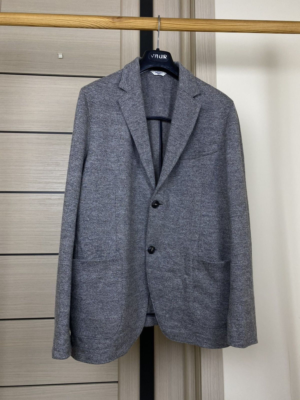 Circolo 1901 Circolo 1901 unlined wool Patterned Half Line Blazer jacket Size 48R - 3 Thumbnail